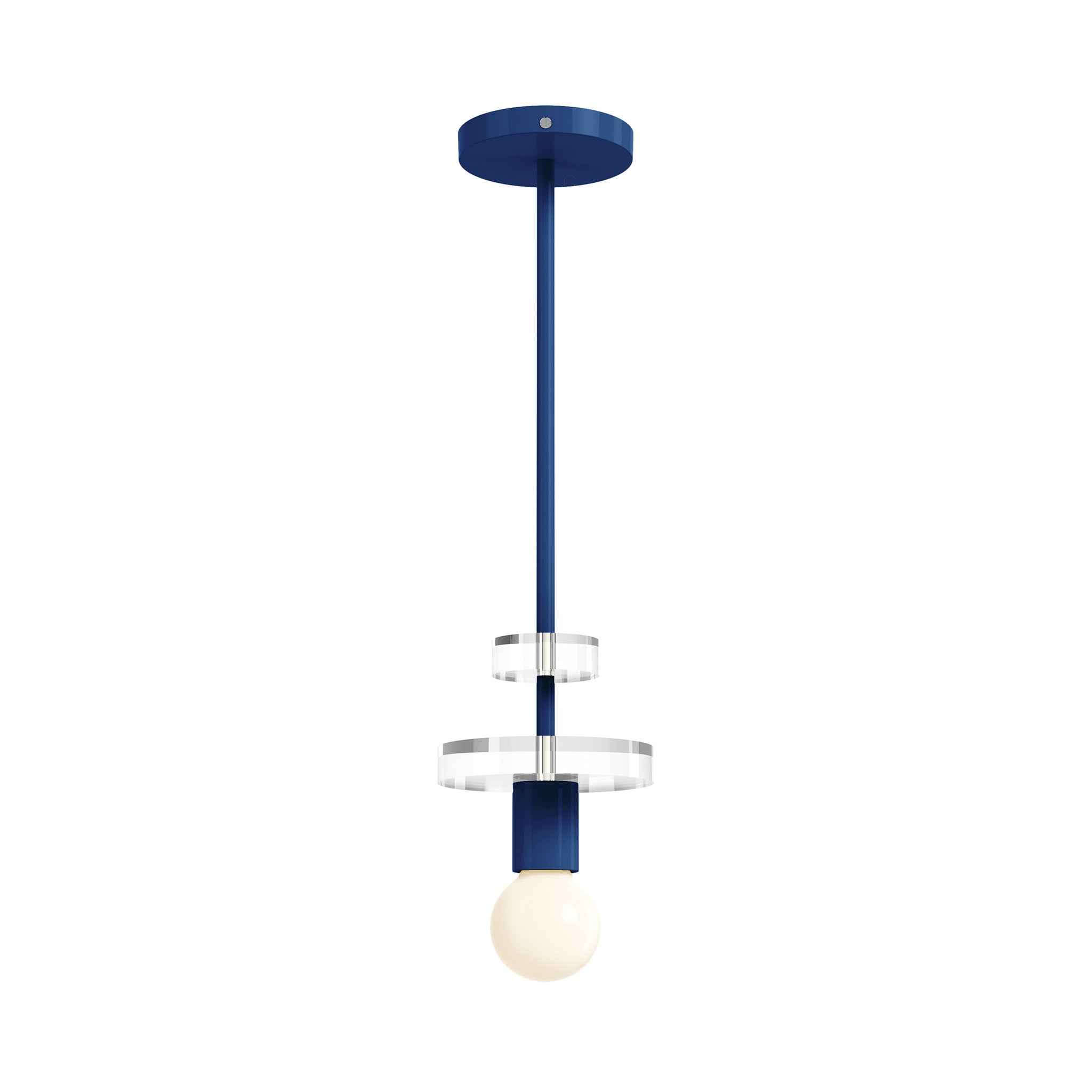 Cobalt color Bling pendant Dutton Brown lighting