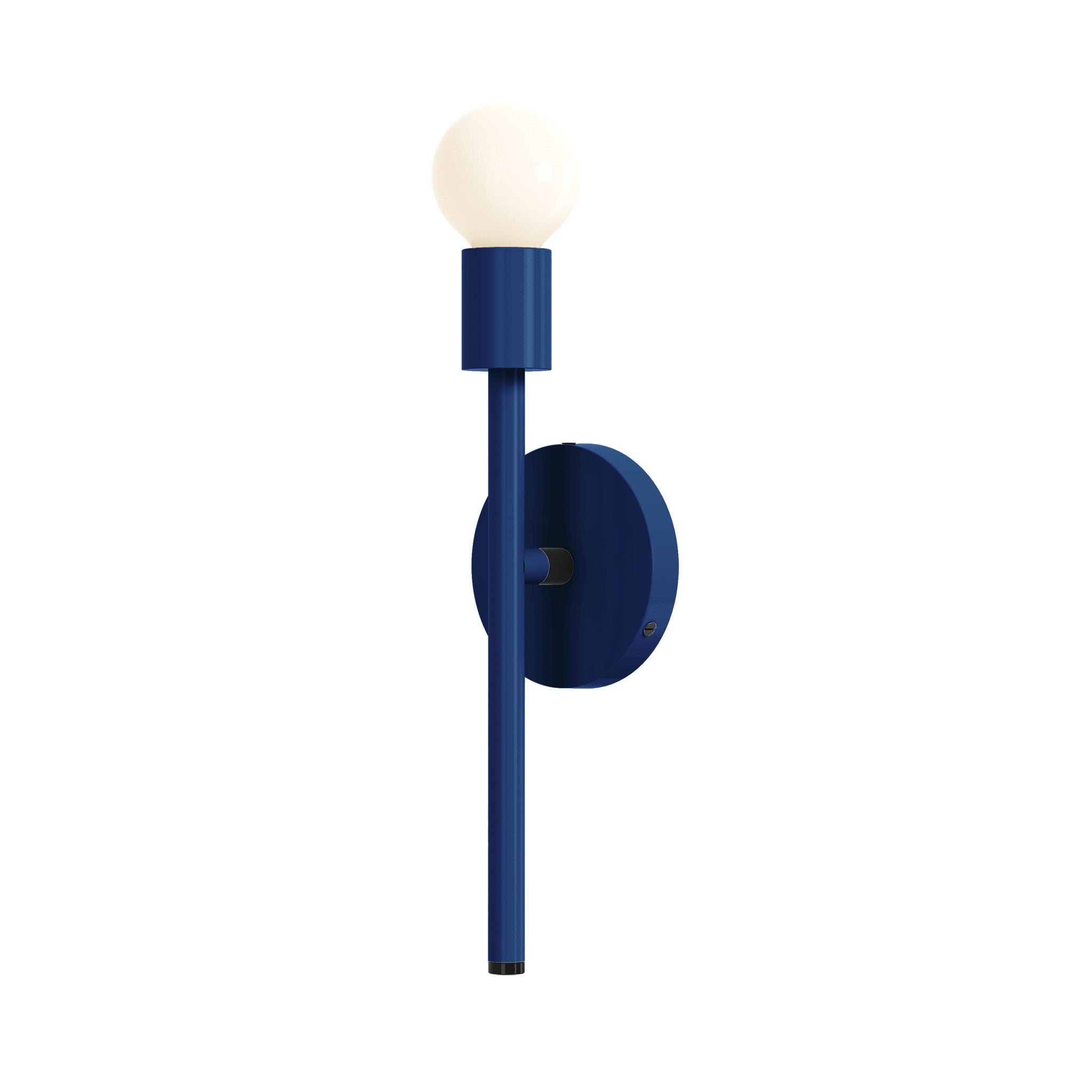 black cobalt color major sconce 15" dutton brown lighting