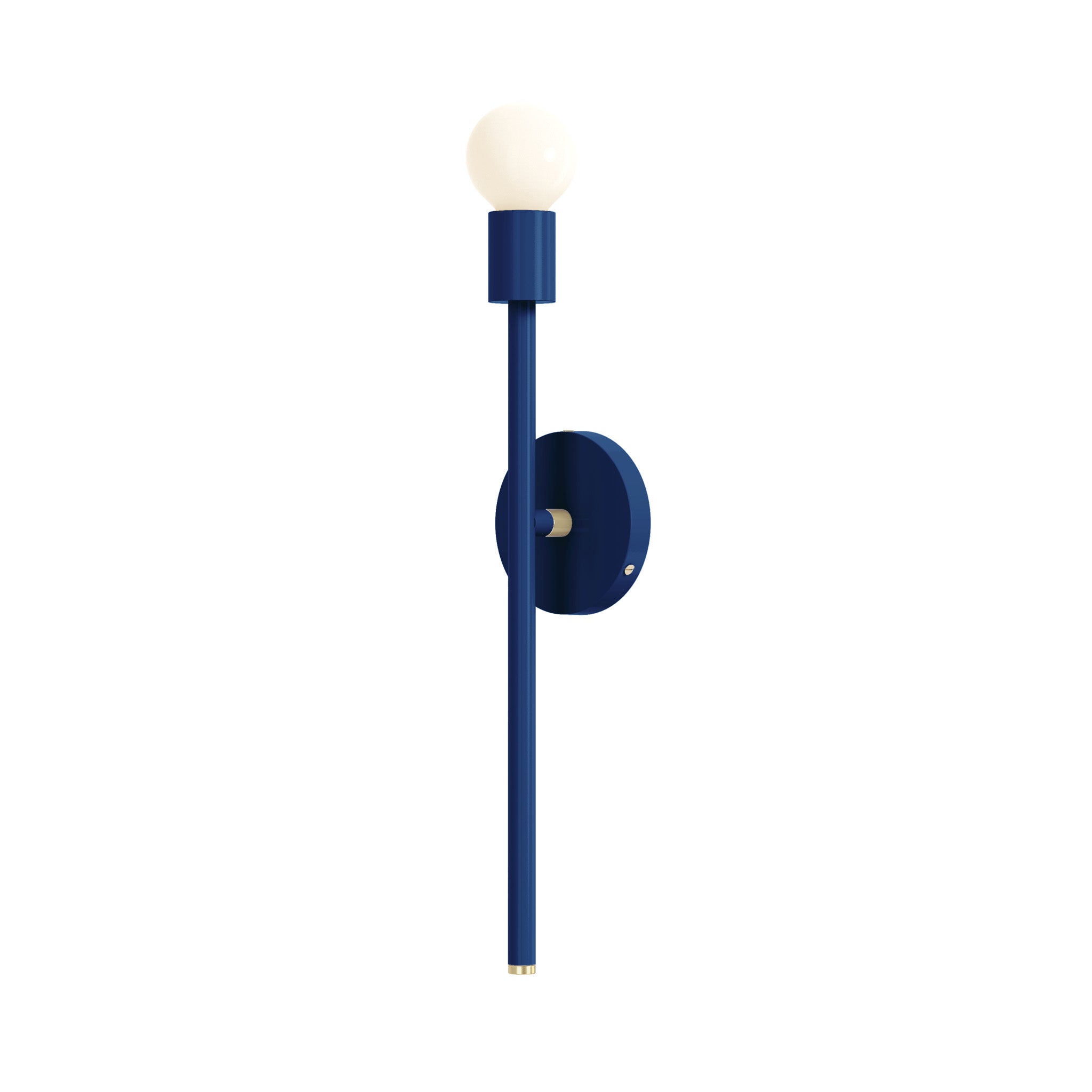 brass cobalt color major sconce 21" dutton brown lighting