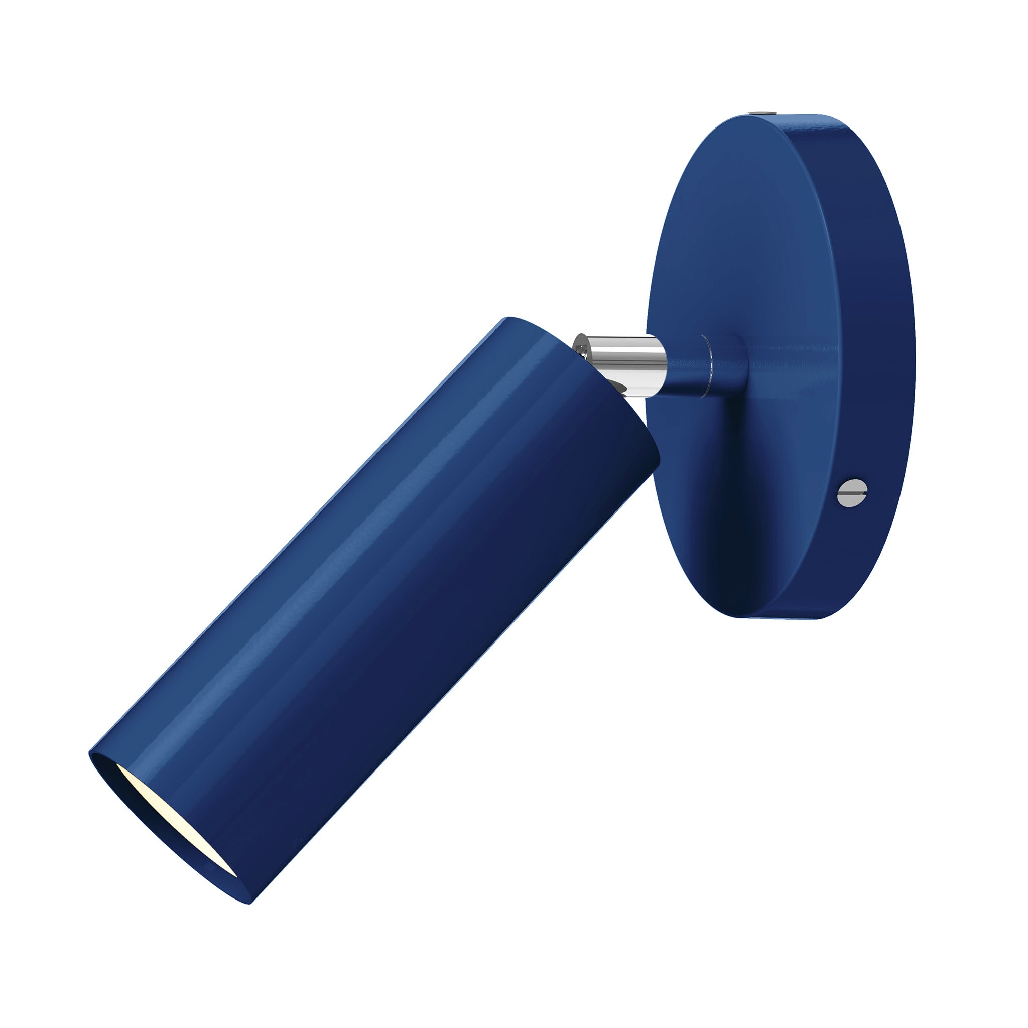 nickel cobalt color reader sconce - no arm dutton brown lighting