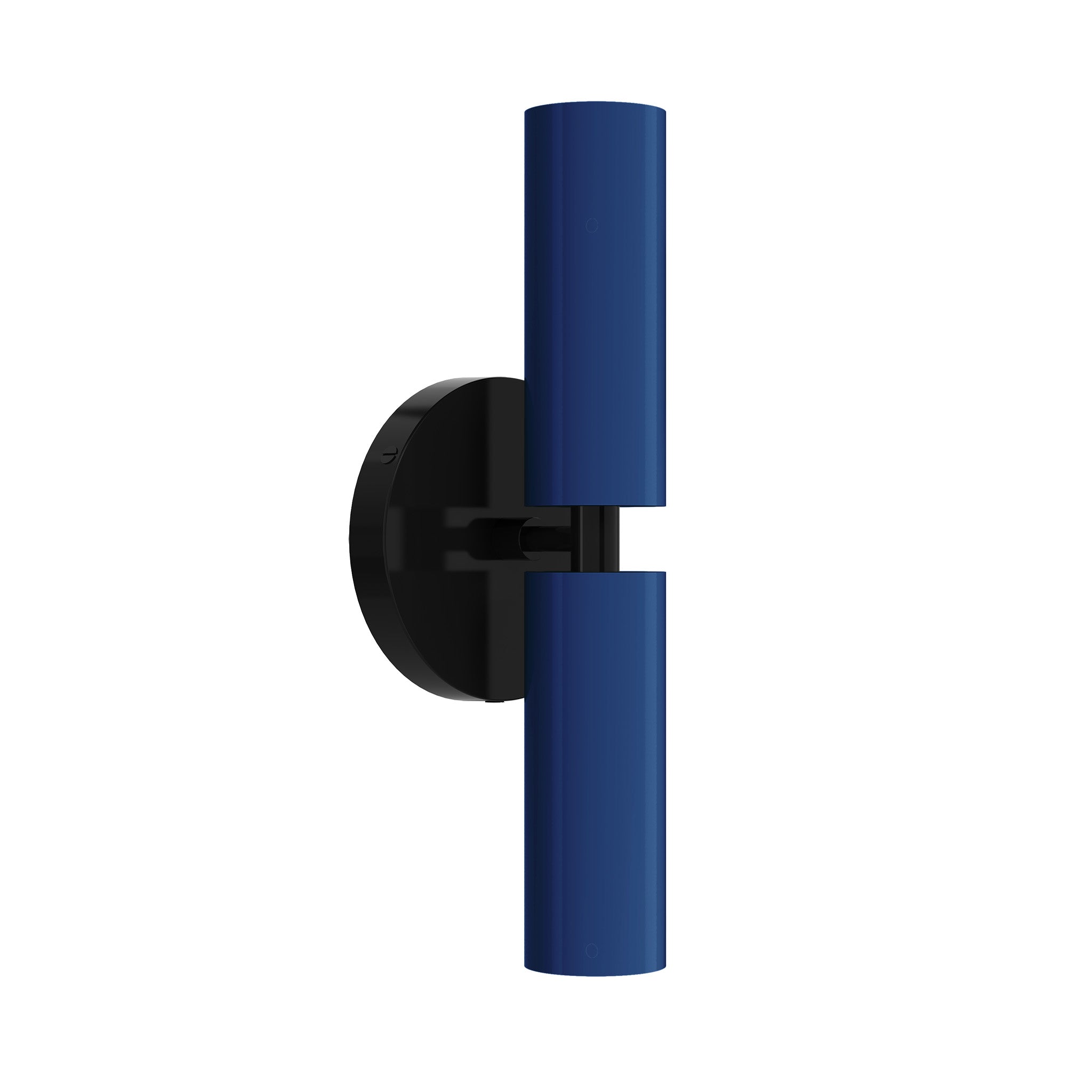black cobalt color ruler sconce dutton brown lighting