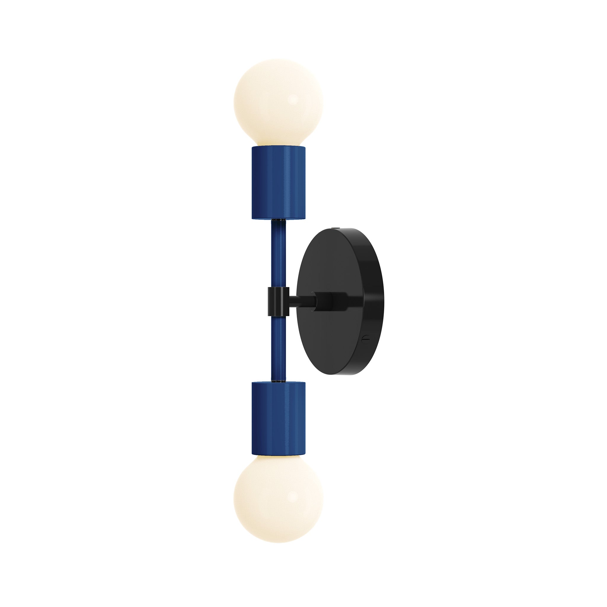 black cobalt color scepter sconce 10" dutton brown lighting