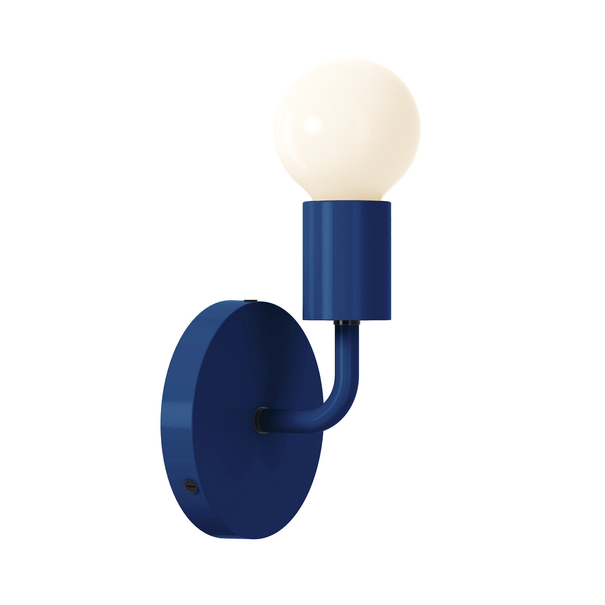 black cobalt color snug sconce dutton brown lighting