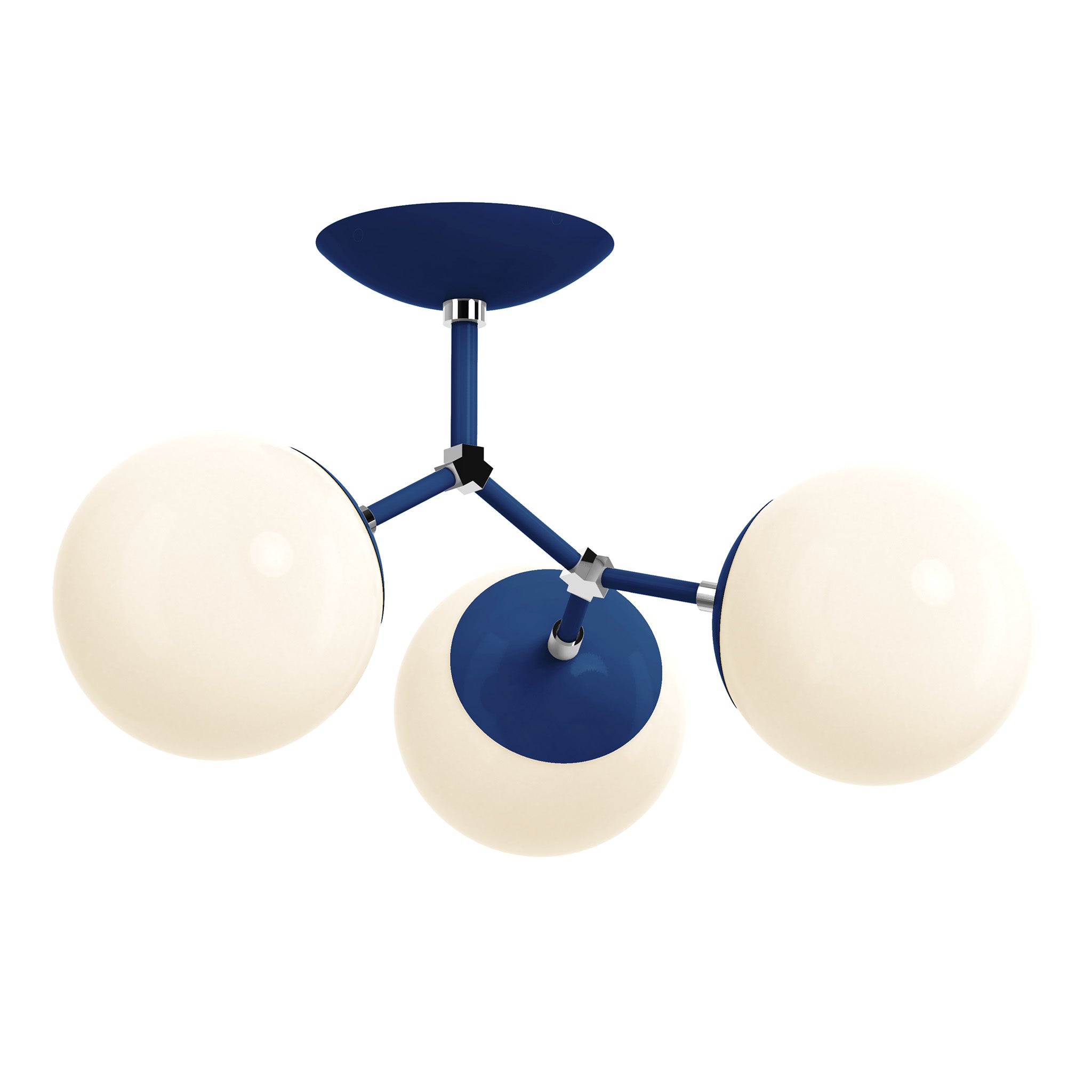 nickel cobalt color supreme flush mount dutton brown lighting