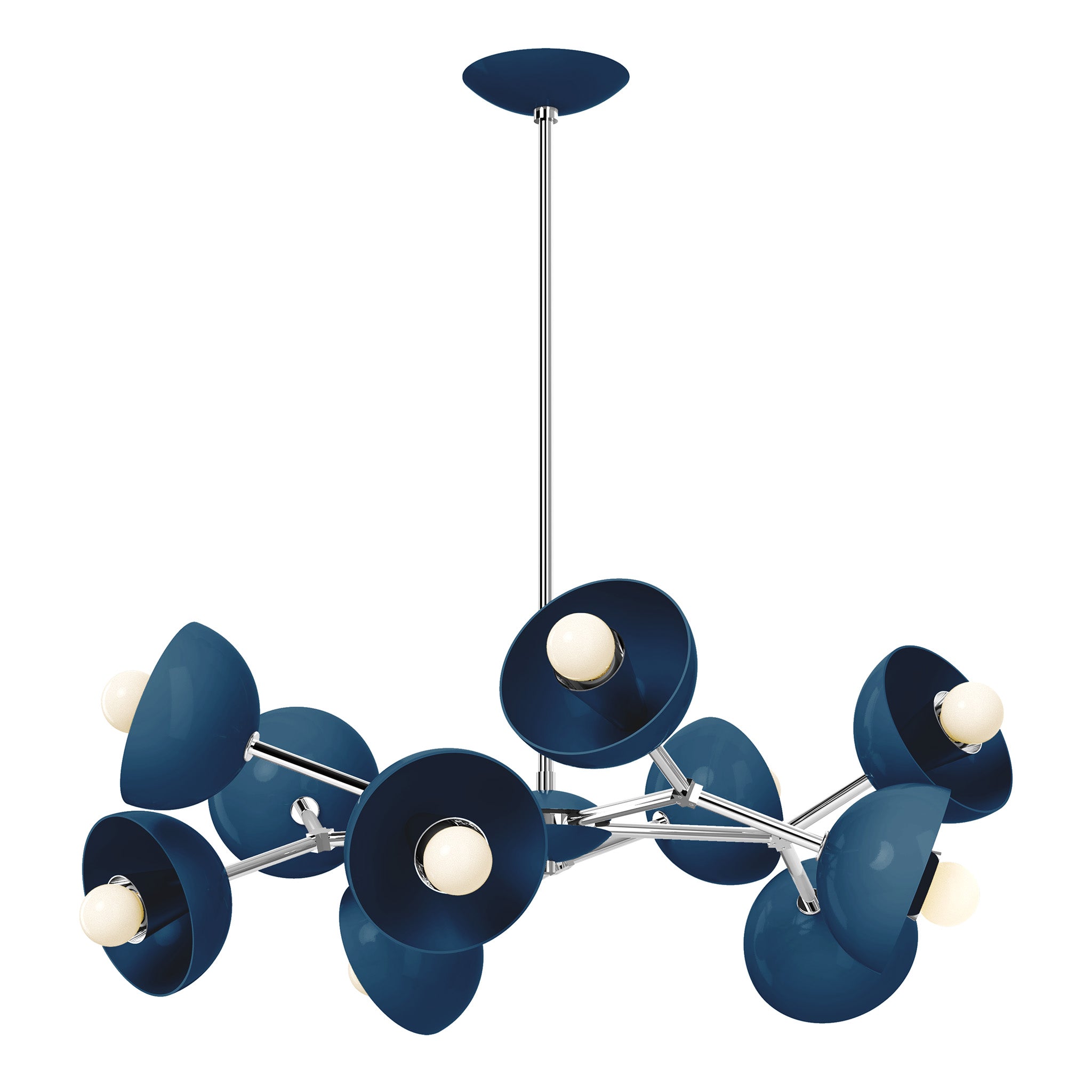 nickel slate blue color alegria chandelier 30" dutton brown lighting