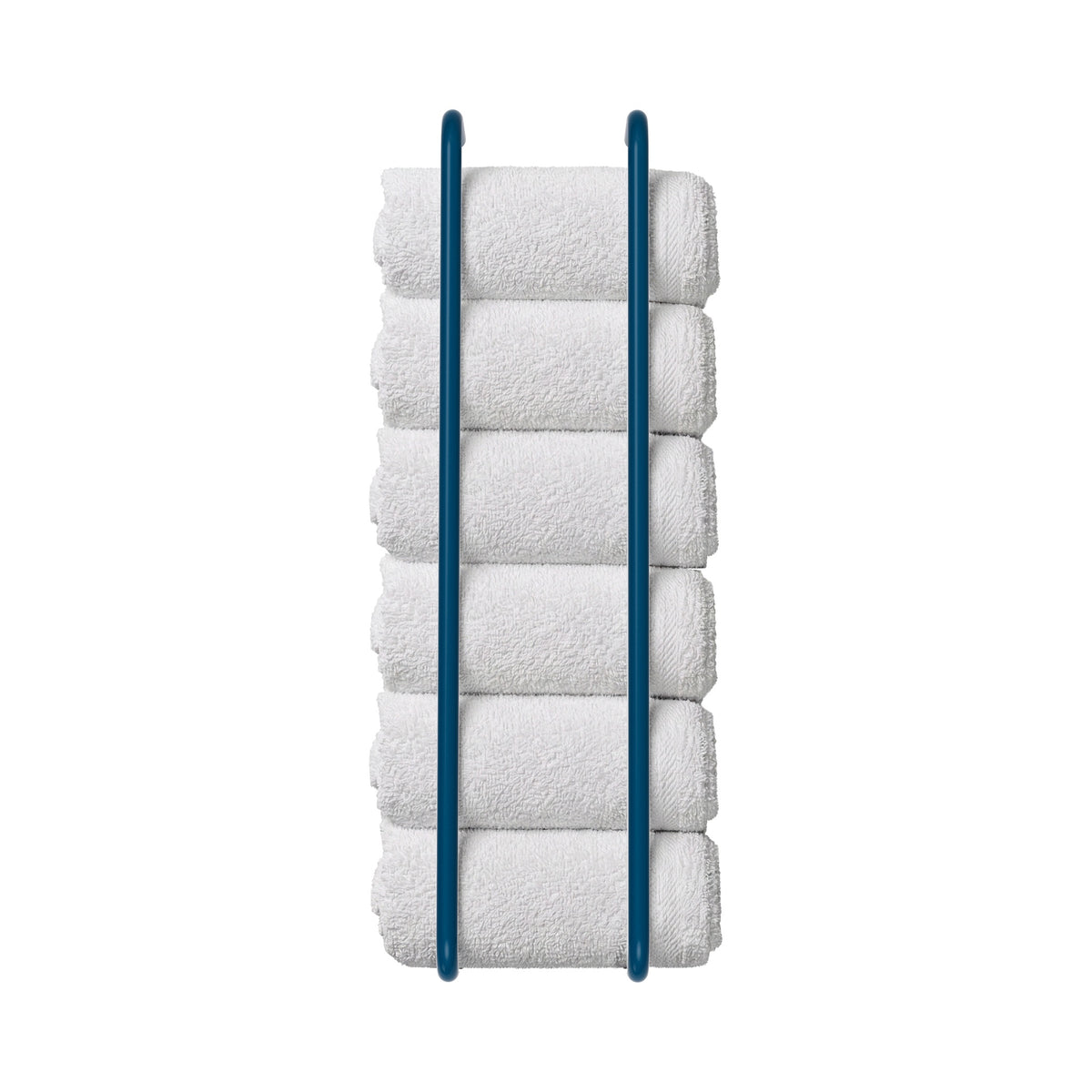 Slate Blue color beyond towel rack 36" Dutton Brown hardware