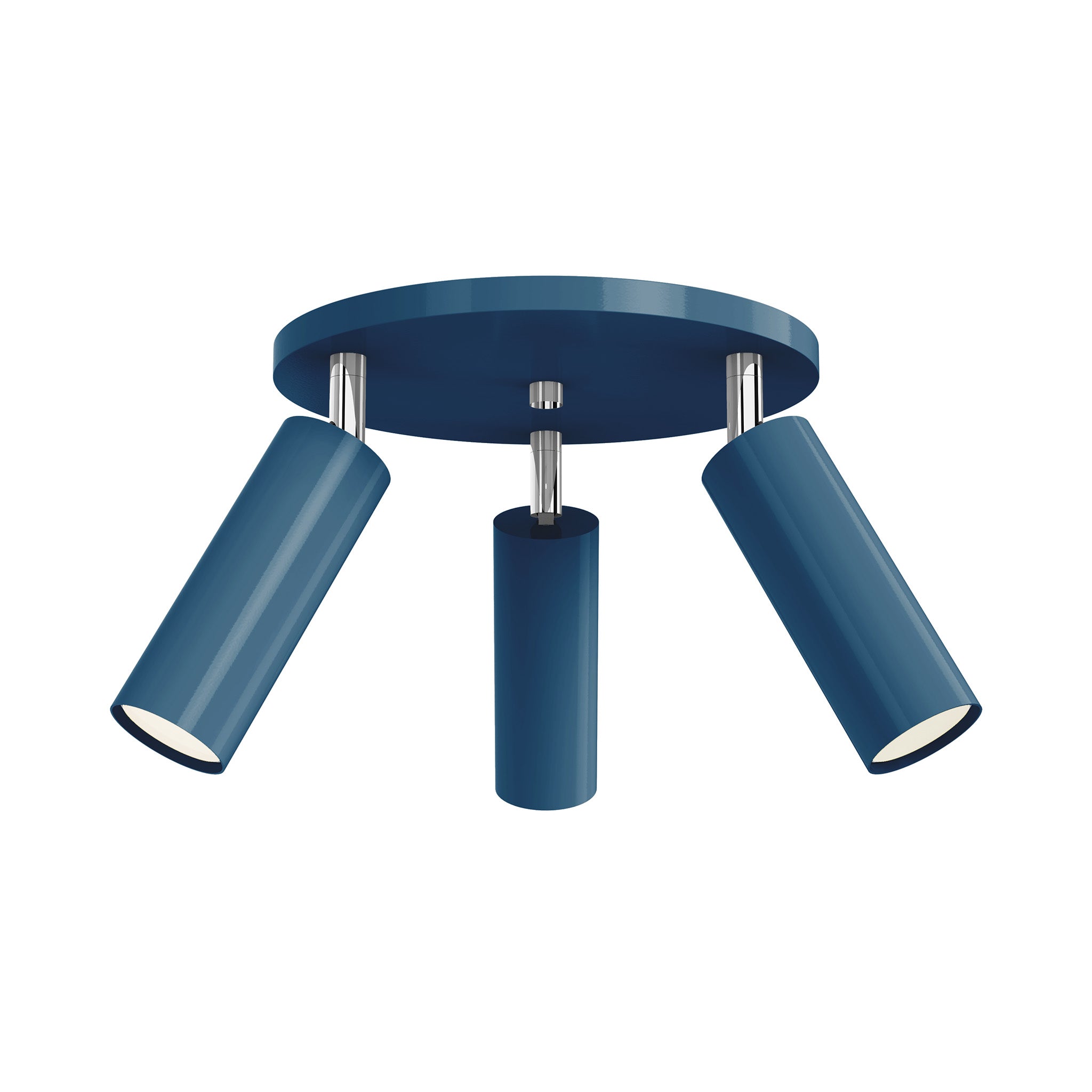 nickel slate blue color pose flush mount dutton brown lighting