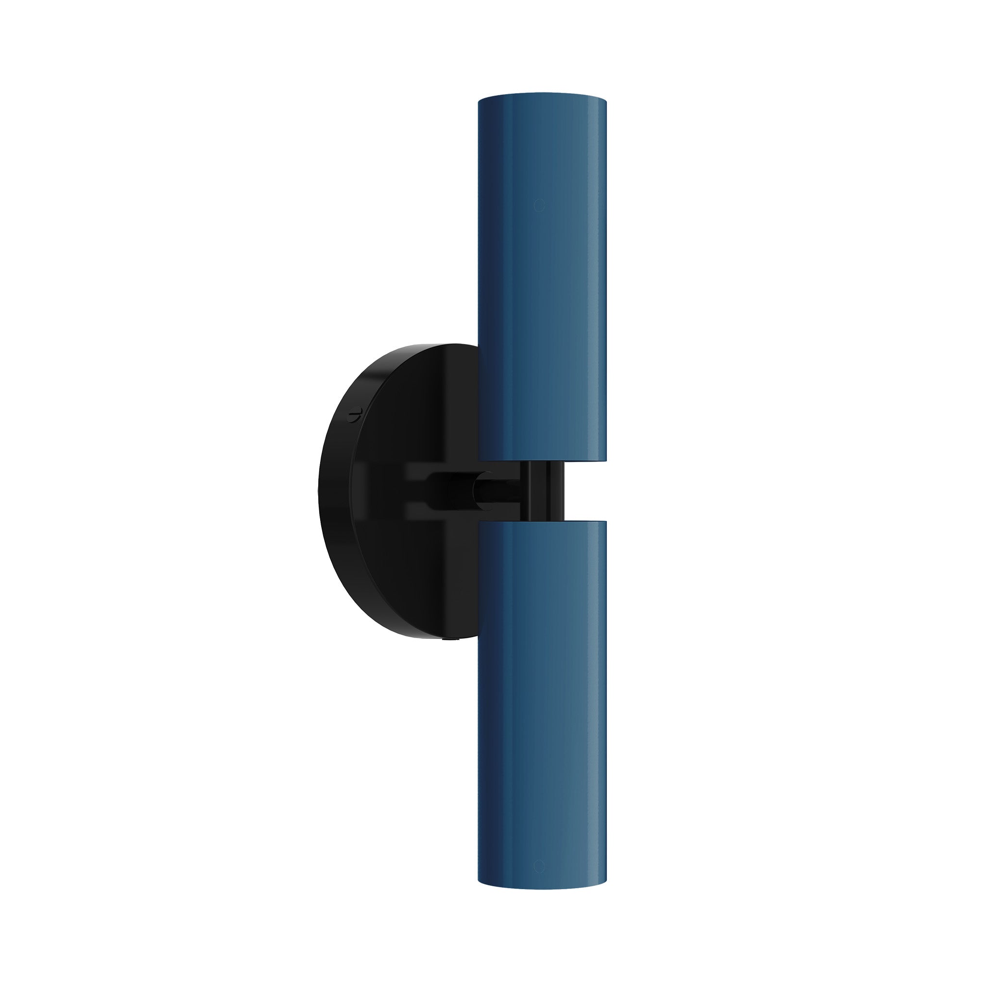 black slate blue color ruler sconce dutton brown lighting