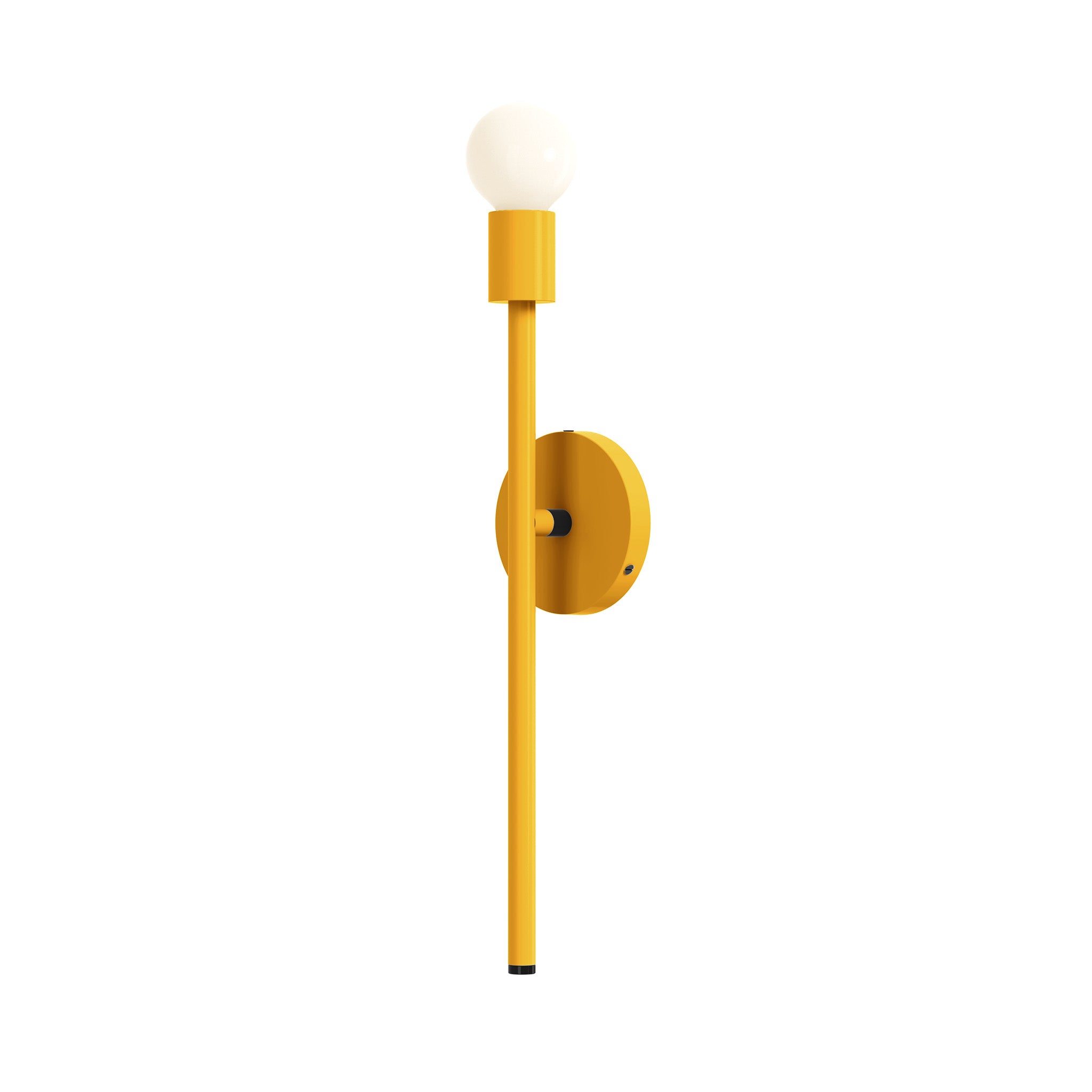 black ochre color major sconce 21" dutton brown lighting