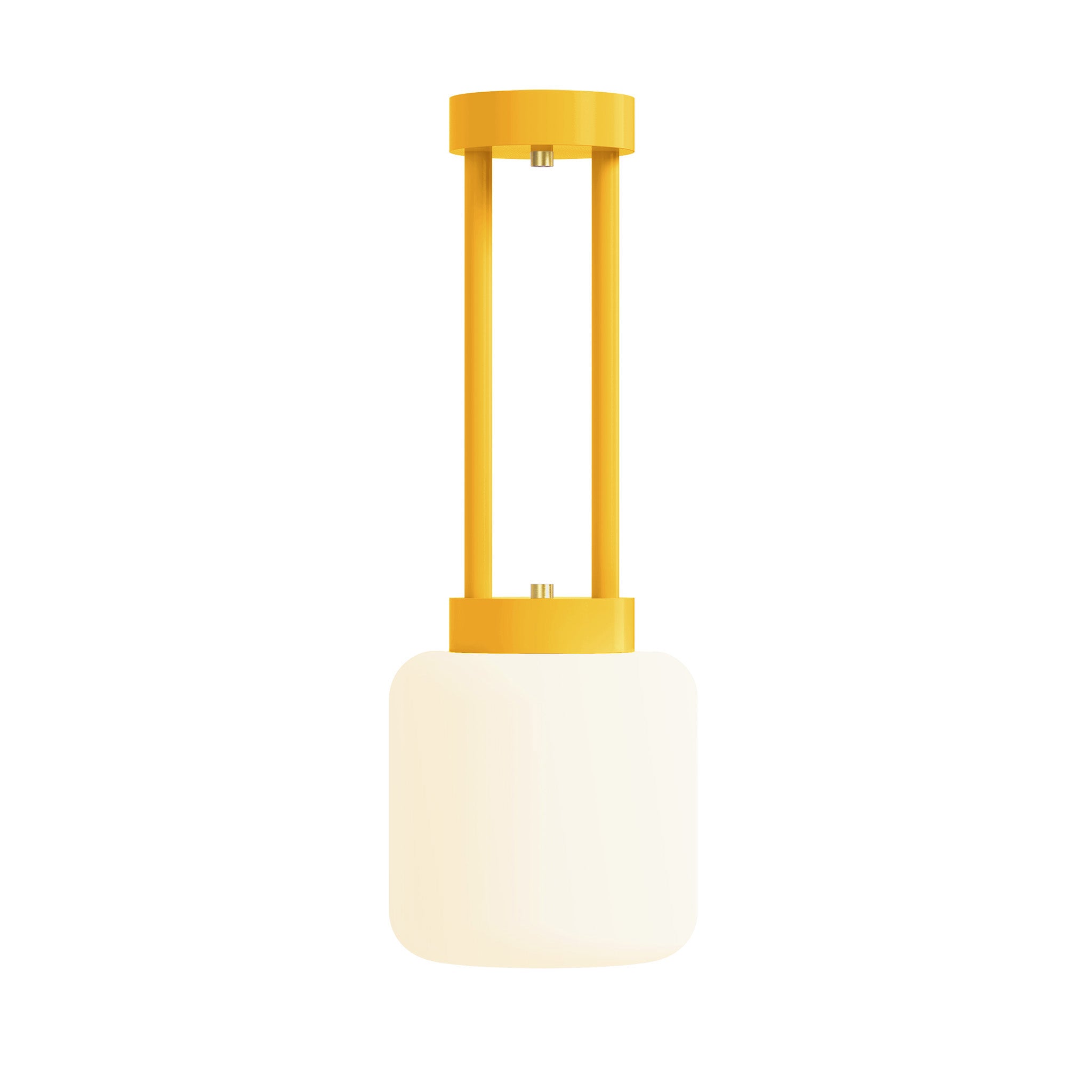brass ochre maxo color pendant 8" dutton brown lighting