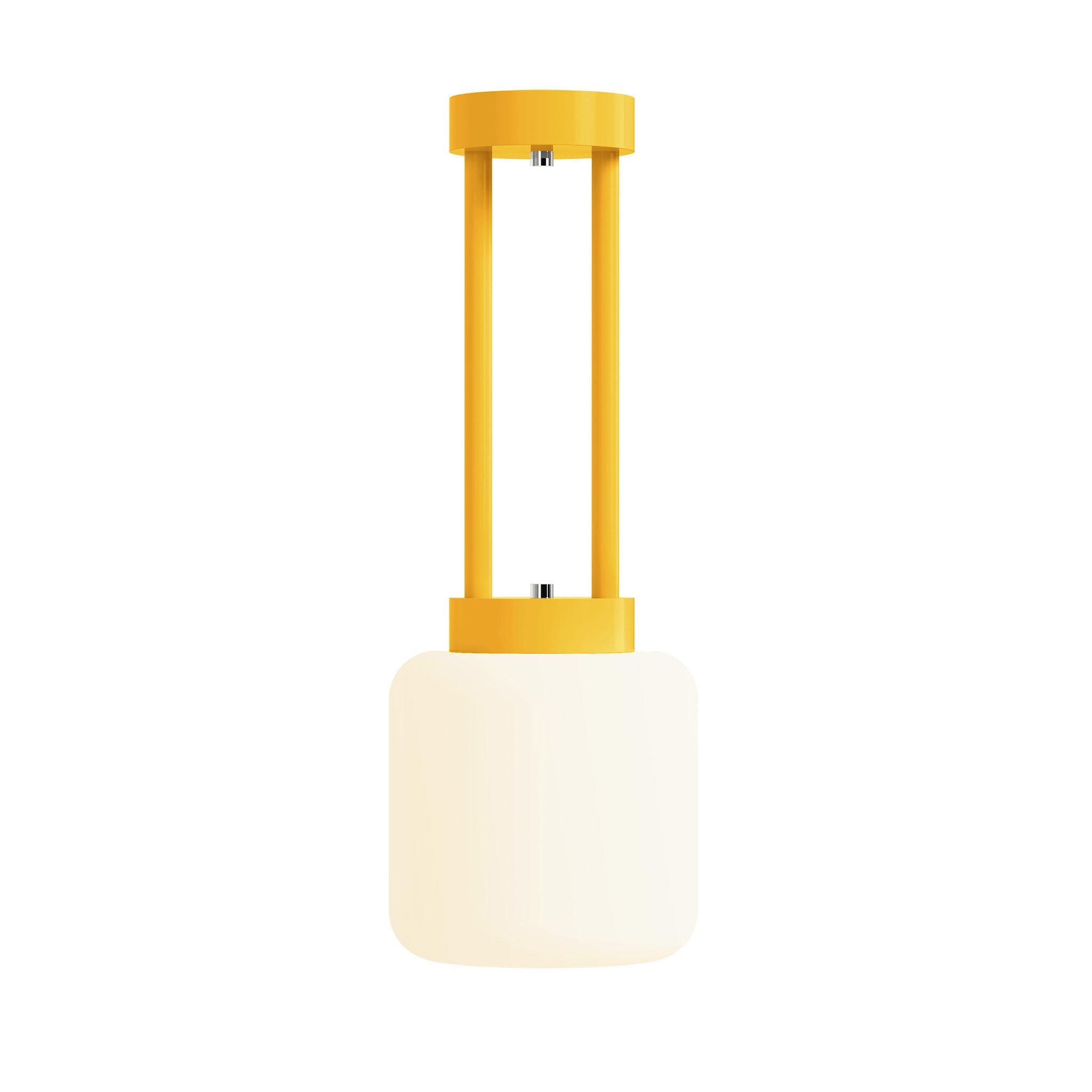 nickel ochre maxo color pendant 8" dutton brown lighting