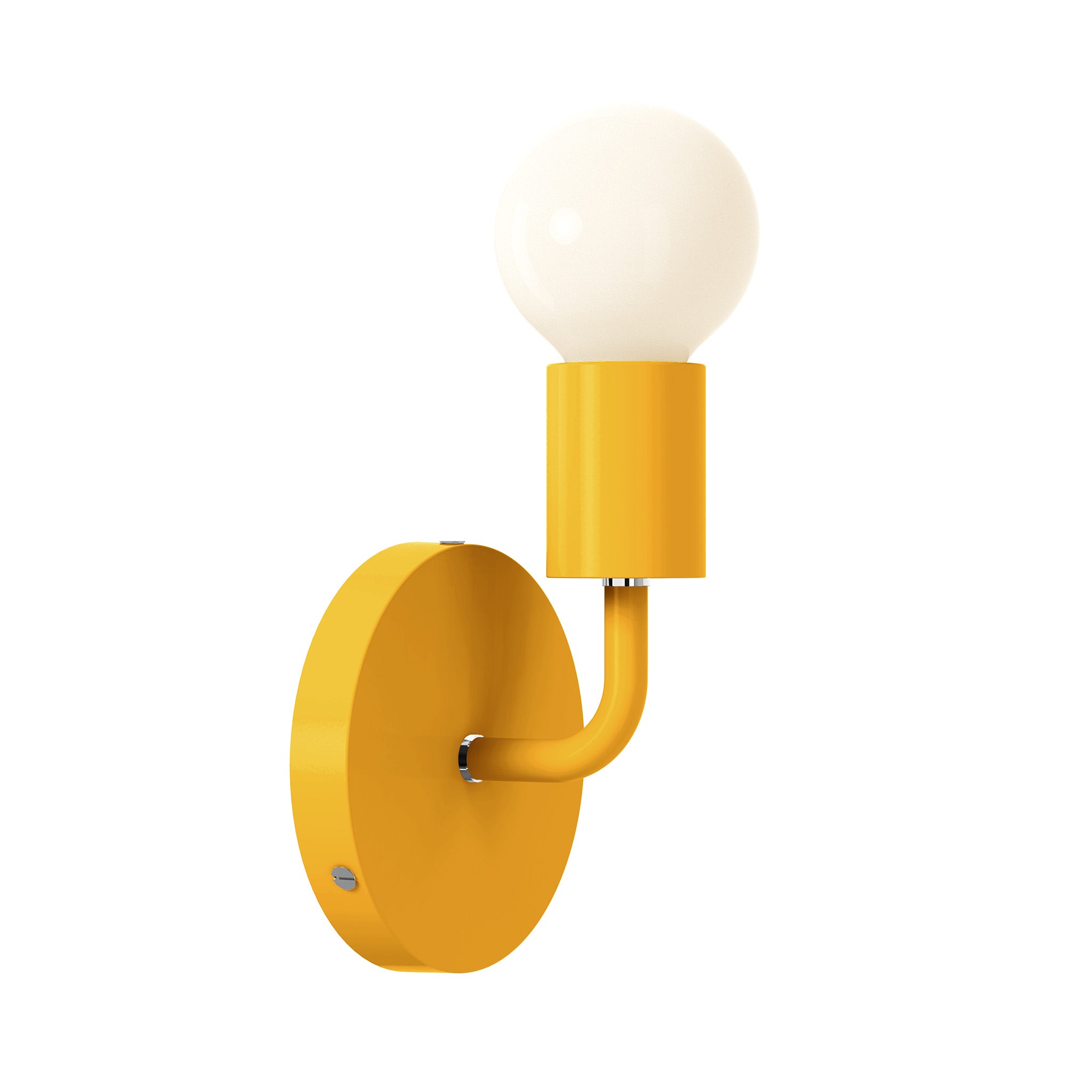 nickel ochre color snug sconce dutton brown lighting