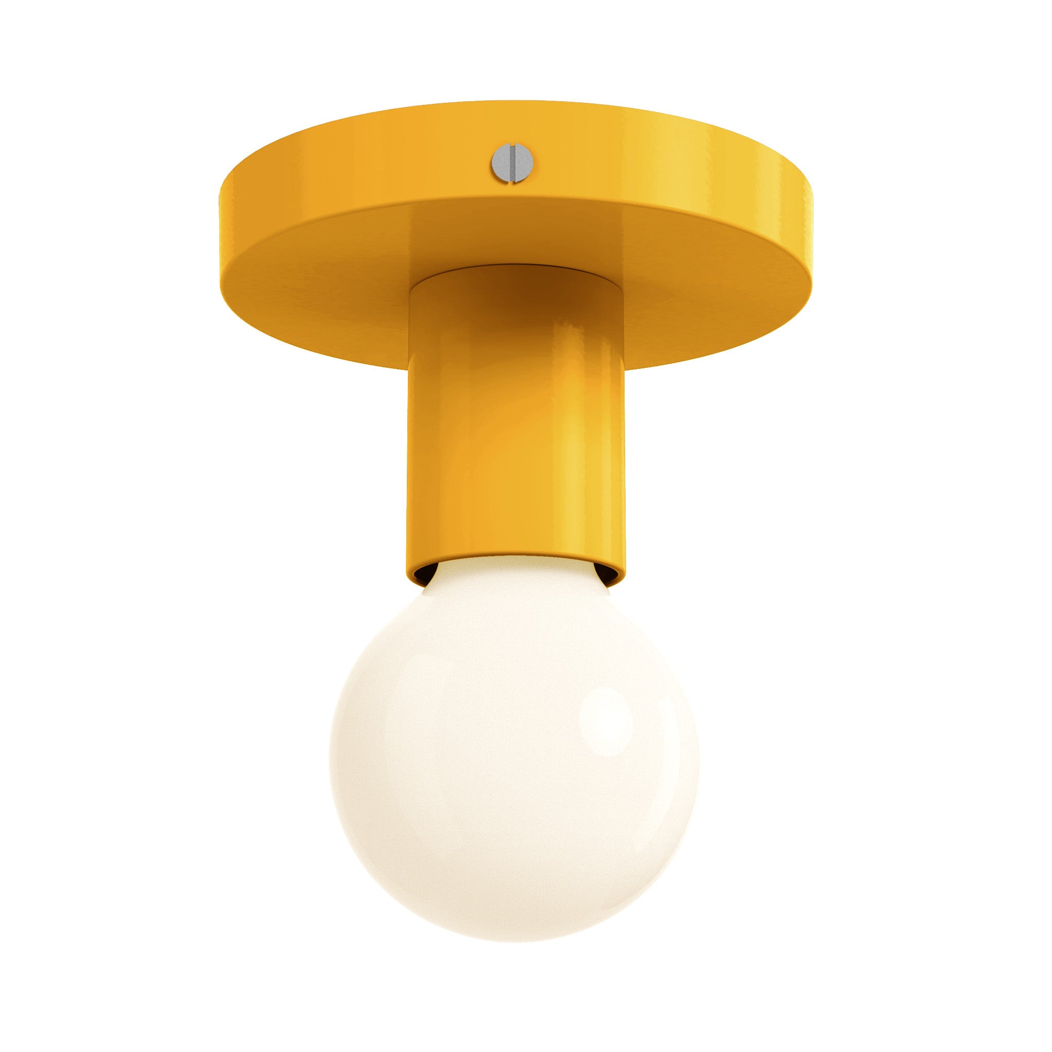nickel ochre color twink flush mount dutton brown lighting