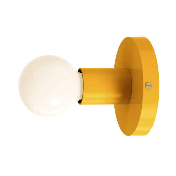 brass ochre color twink sconce dutton brown lighting