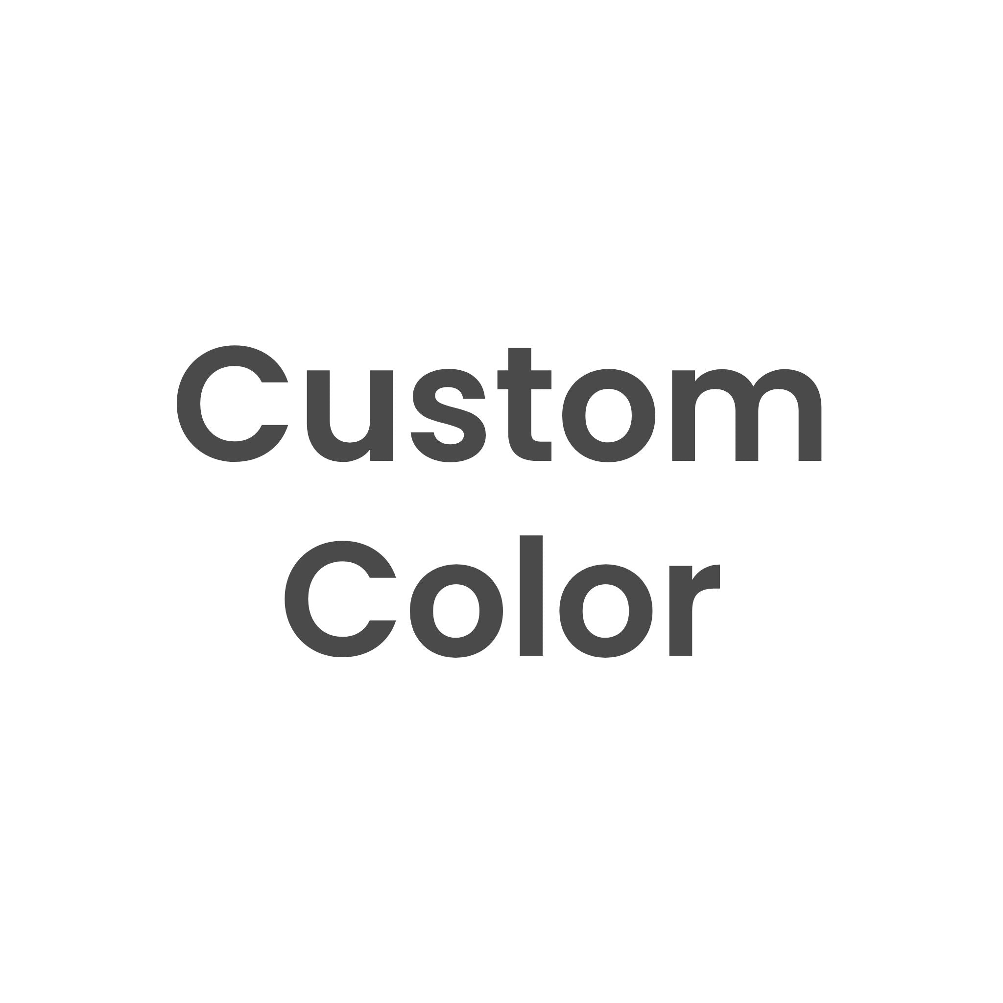 banner text Custom Color Dutton Brown