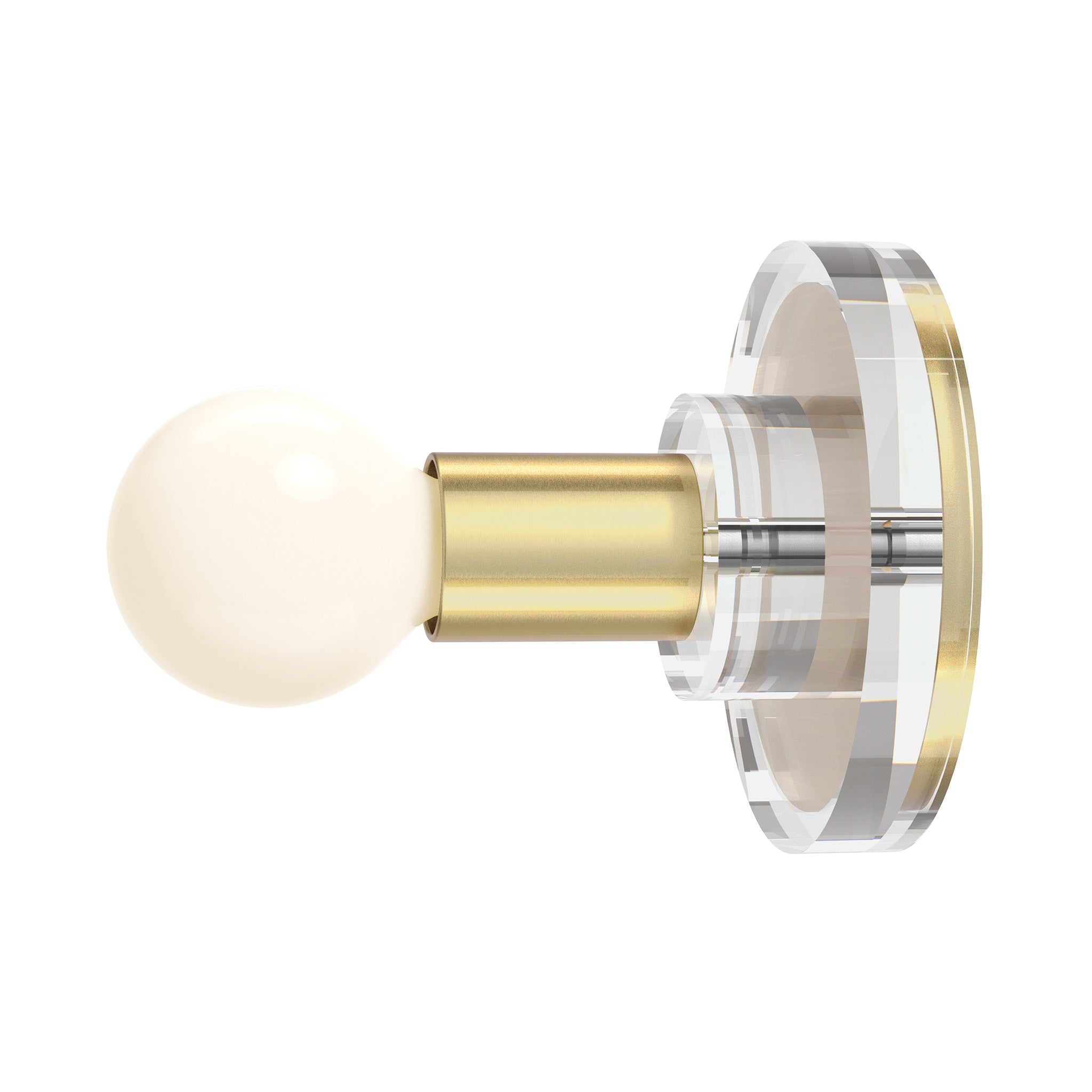 Brass Lepore sconce Dutton Brown lighting