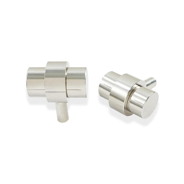 Nickel Persona knob Dutton Brown hardware