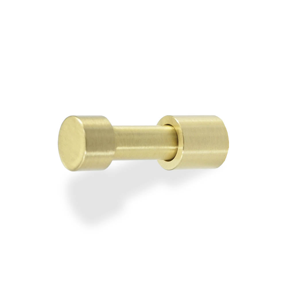 Brass Stud hook Dutton Brown hardware