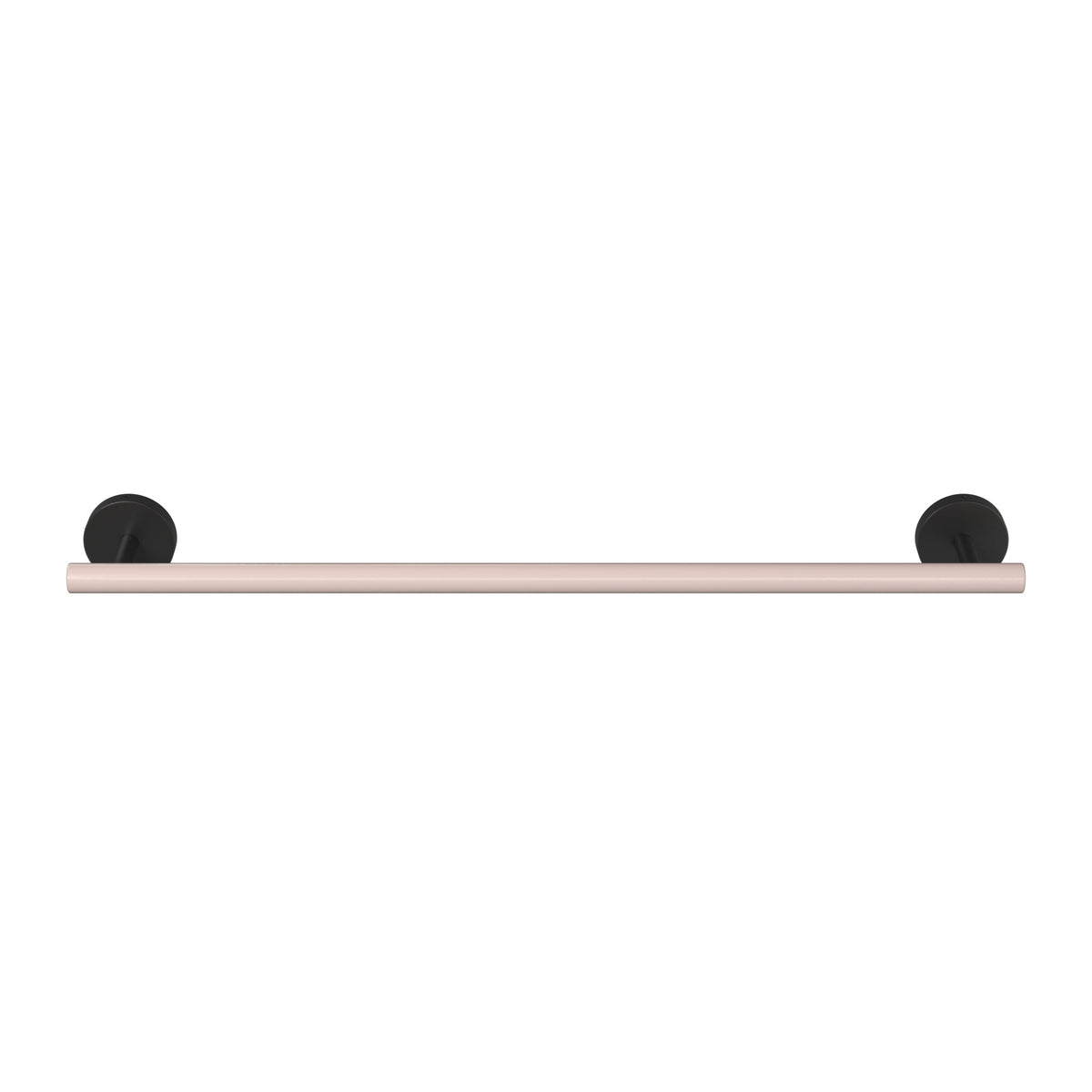 Black and Barely color Swift Towel Bar 18" Dutton Brown hardware