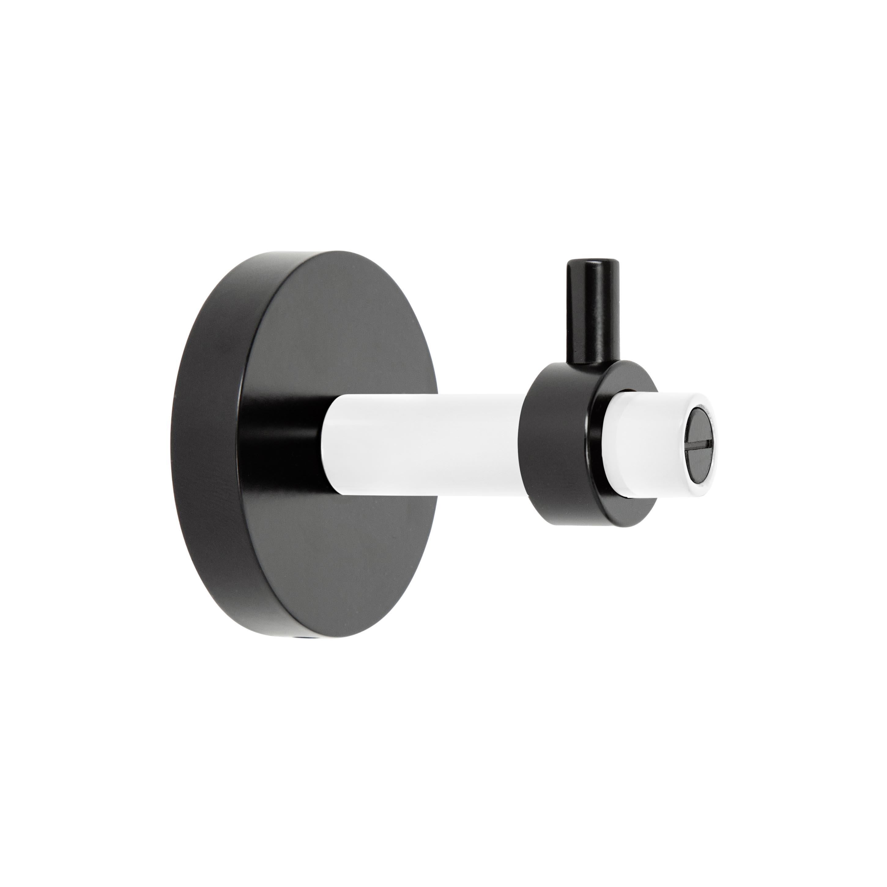 Black and white color Caliber hook Dutton Brown hardware
