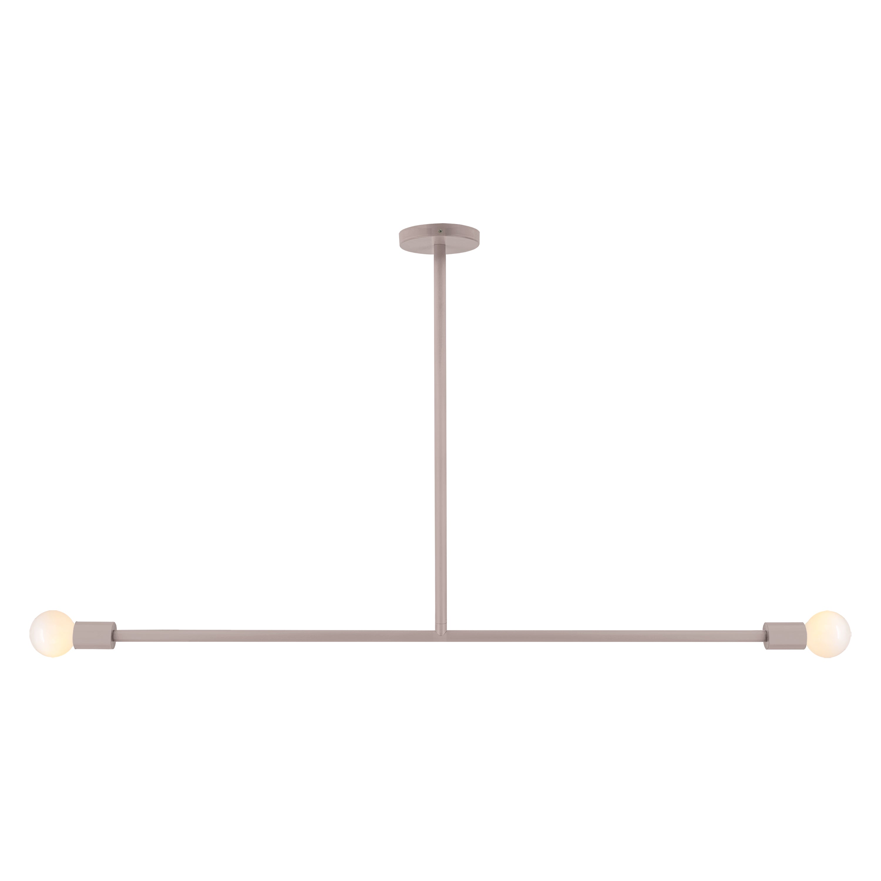 Barely color Pilot pendant 47" Dutton Brown lighting
