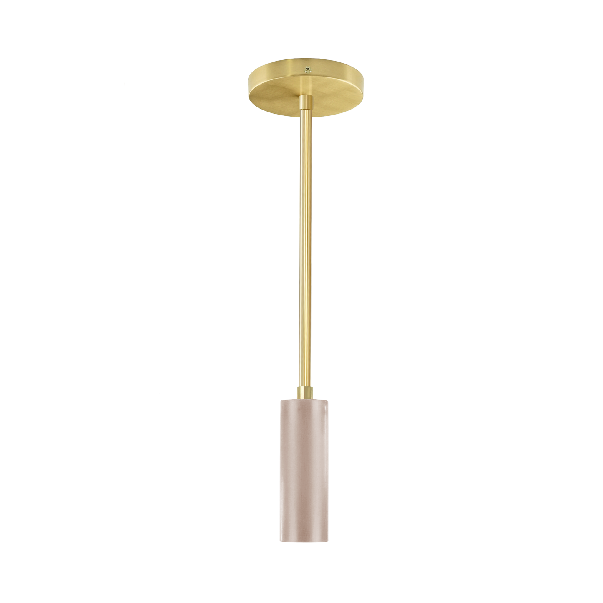 Brass and barely color Reader pendant Dutton Brown lighting