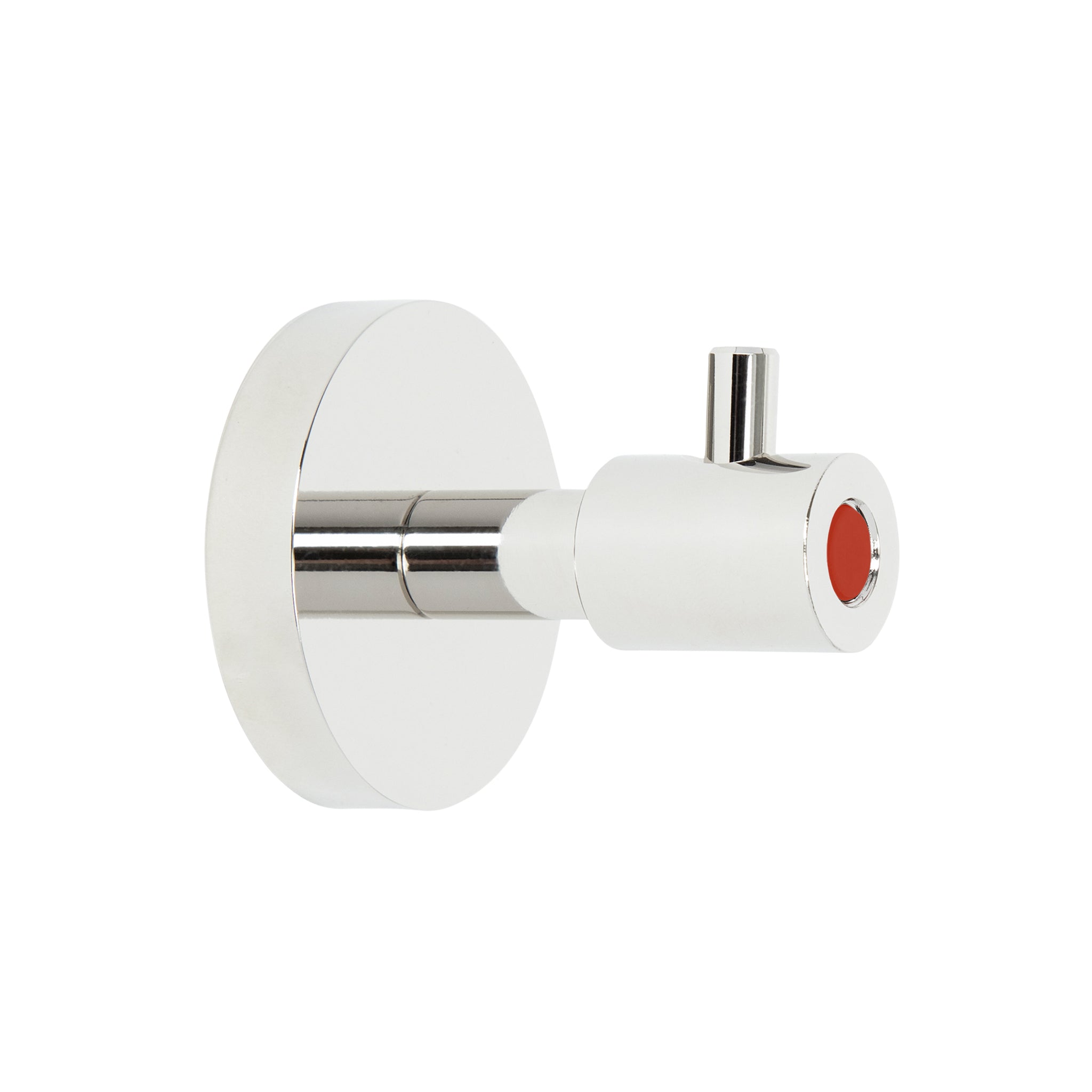 Nickel and riding hood red color Head hook Dutton Brown hardware