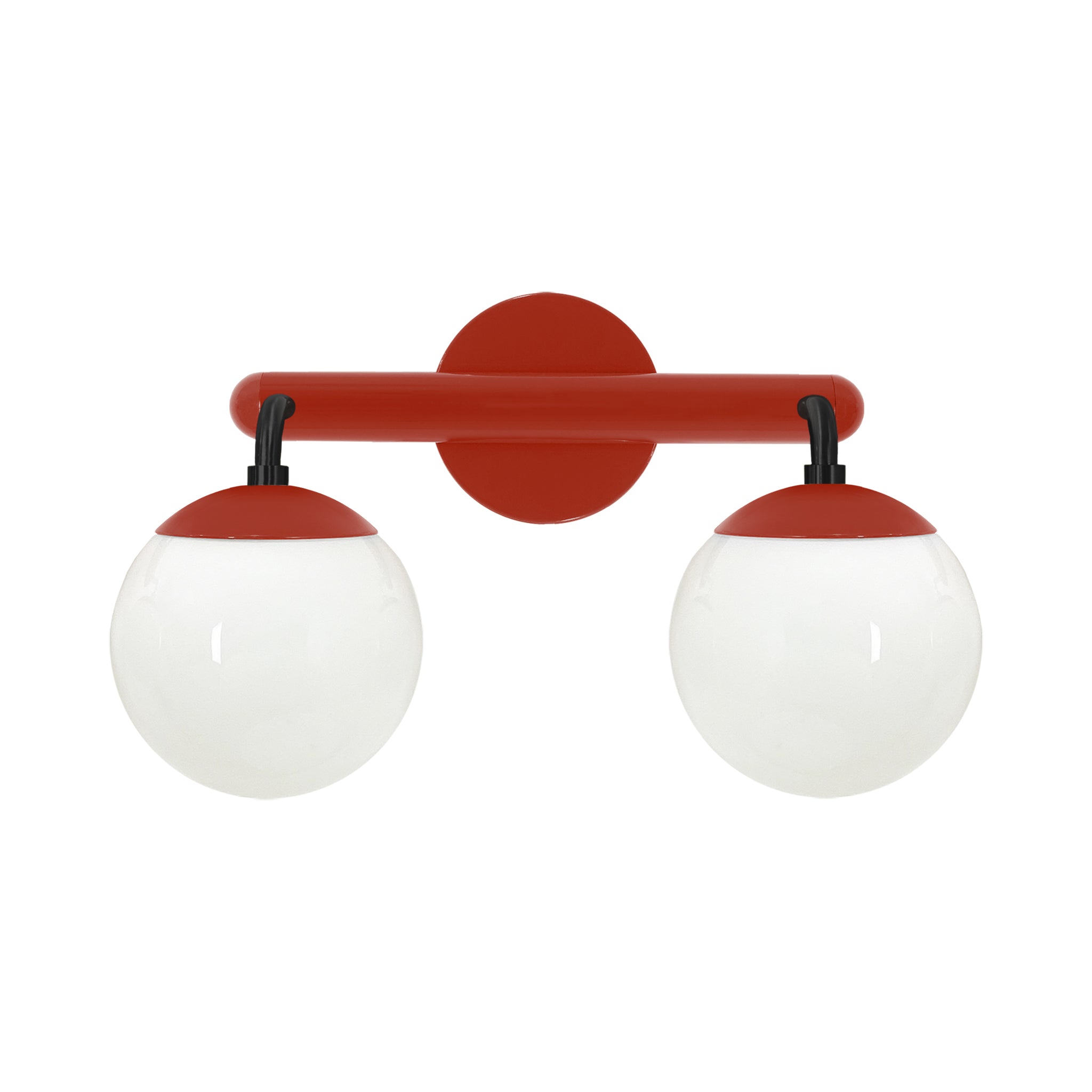 Black and riding hood red color Legend 2 sconce Dutton Brown lighting