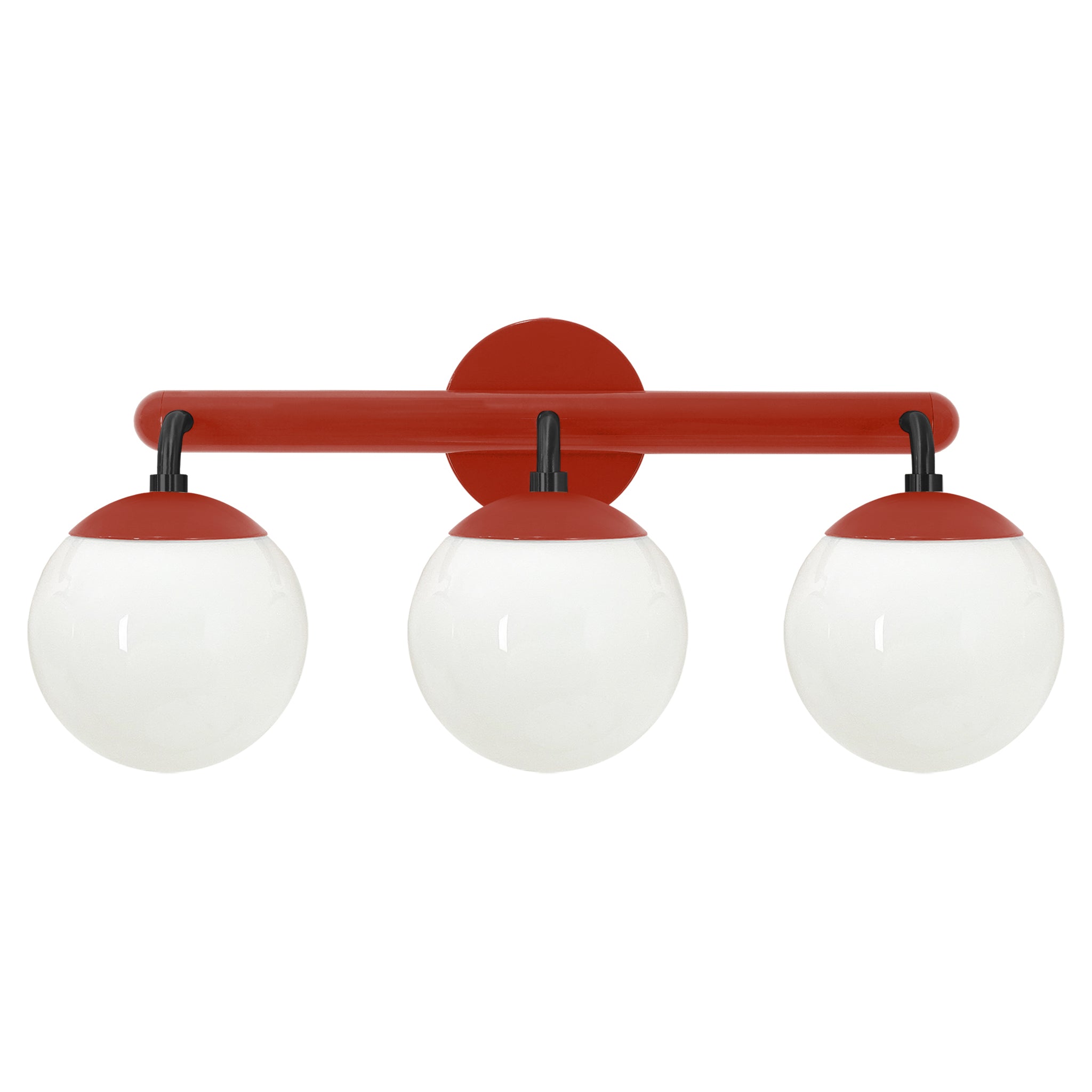 Black and riding hood red color Legend 3 sconce Dutton Brown lighting