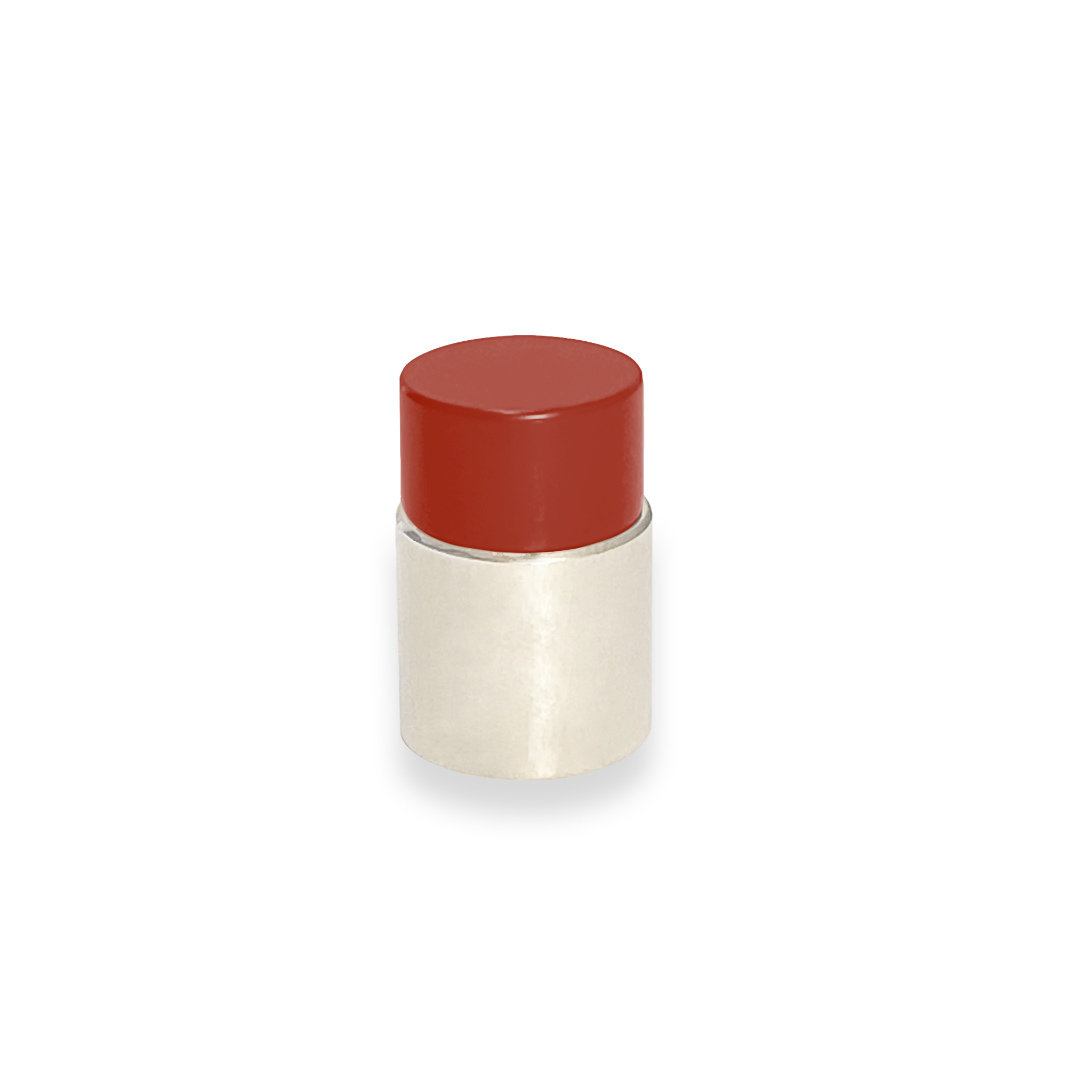 Nickel and riding hood red color Nip knob Dutton Brown hardware