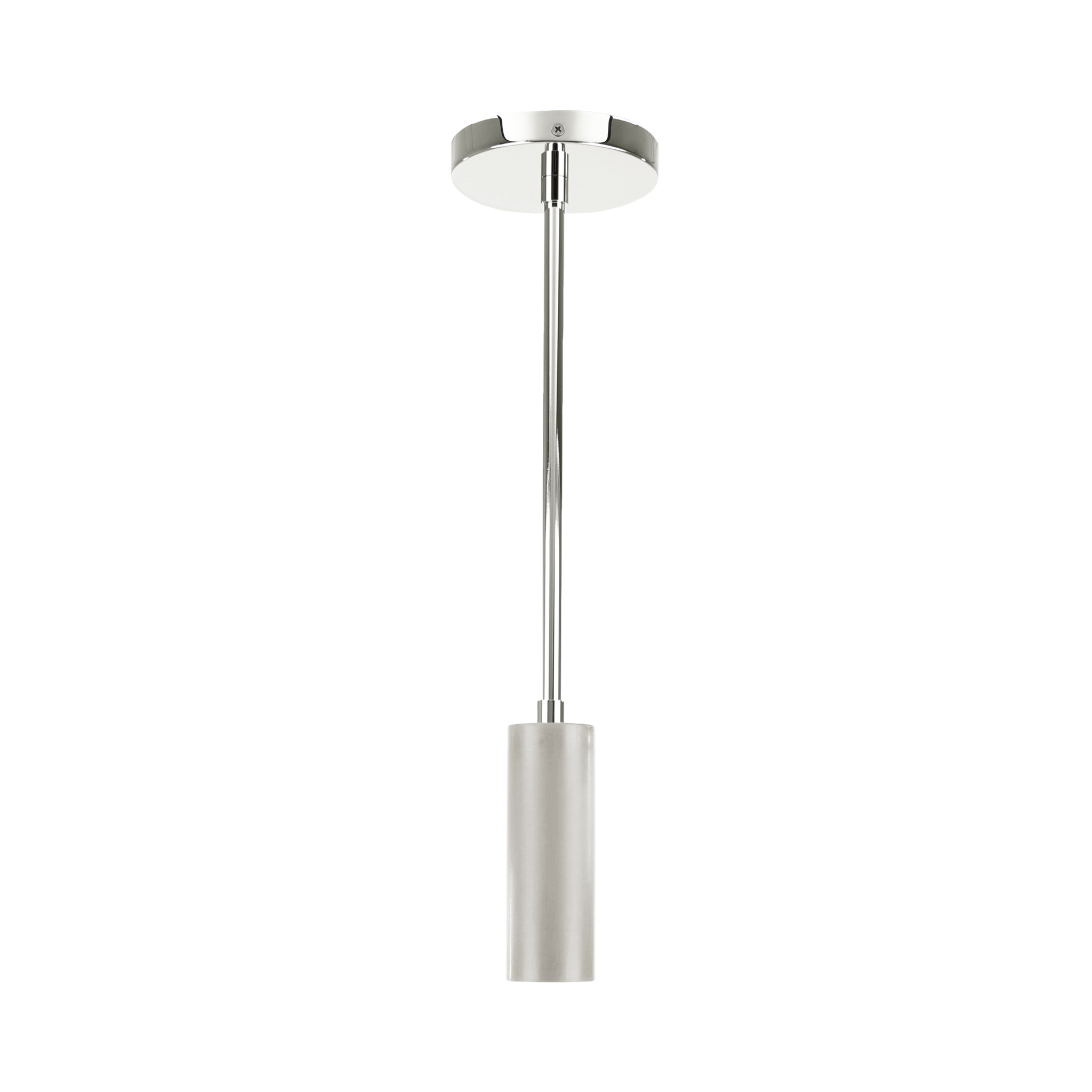 Nickel and chalk color Reader pendant Dutton Brown lighting