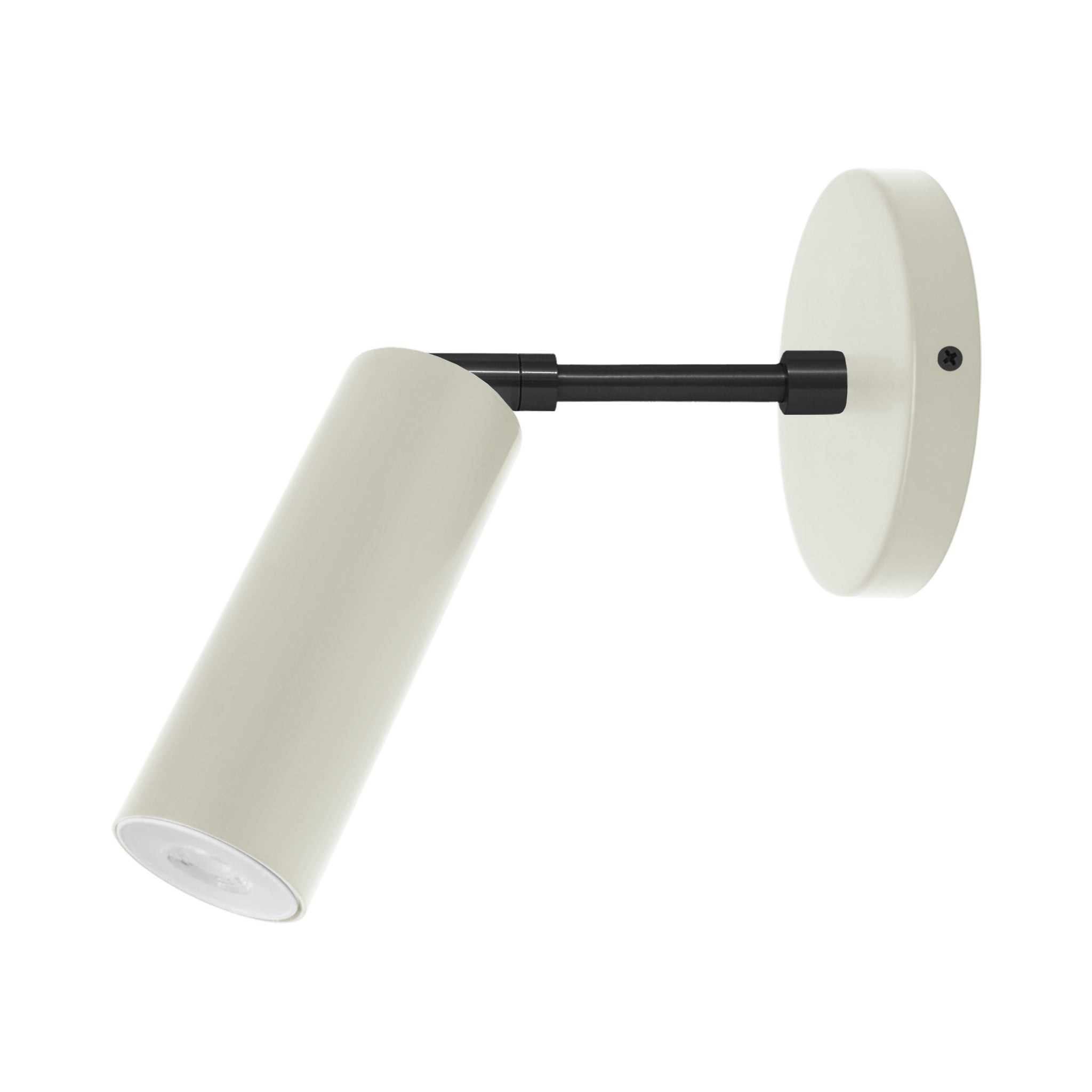 Black and python green color Reader sconce 3" arm Dutton Brown lighting
