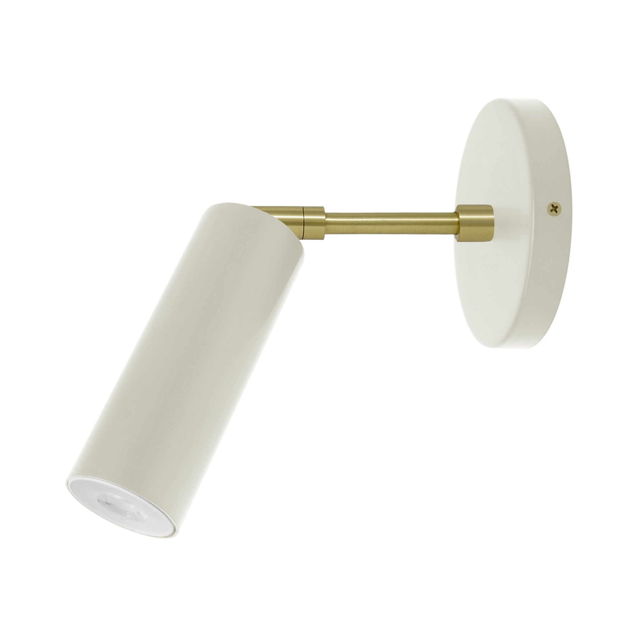 Brass and python green color Reader sconce 3" arm Dutton Brown lighting