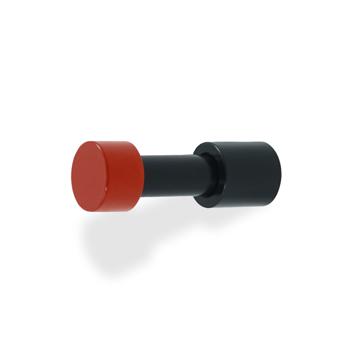 Black and riding hood red color Stud hook Dutton Brown hardware