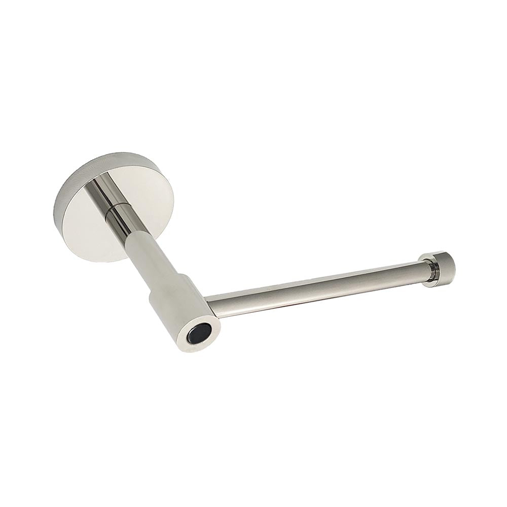 Nickel and black color Head tissue holder Dutton Brown hardware