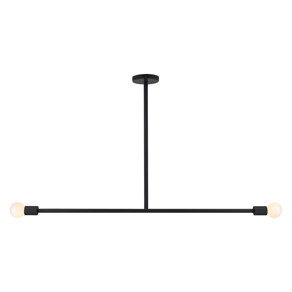 Black color Pilot pendant 47" Dutton Brown lighting
