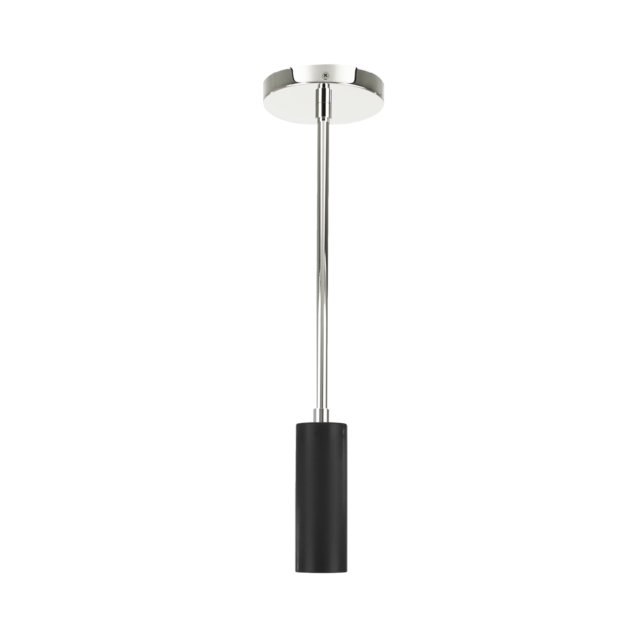 Nickel and black color Reader pendant Dutton Brown lighting