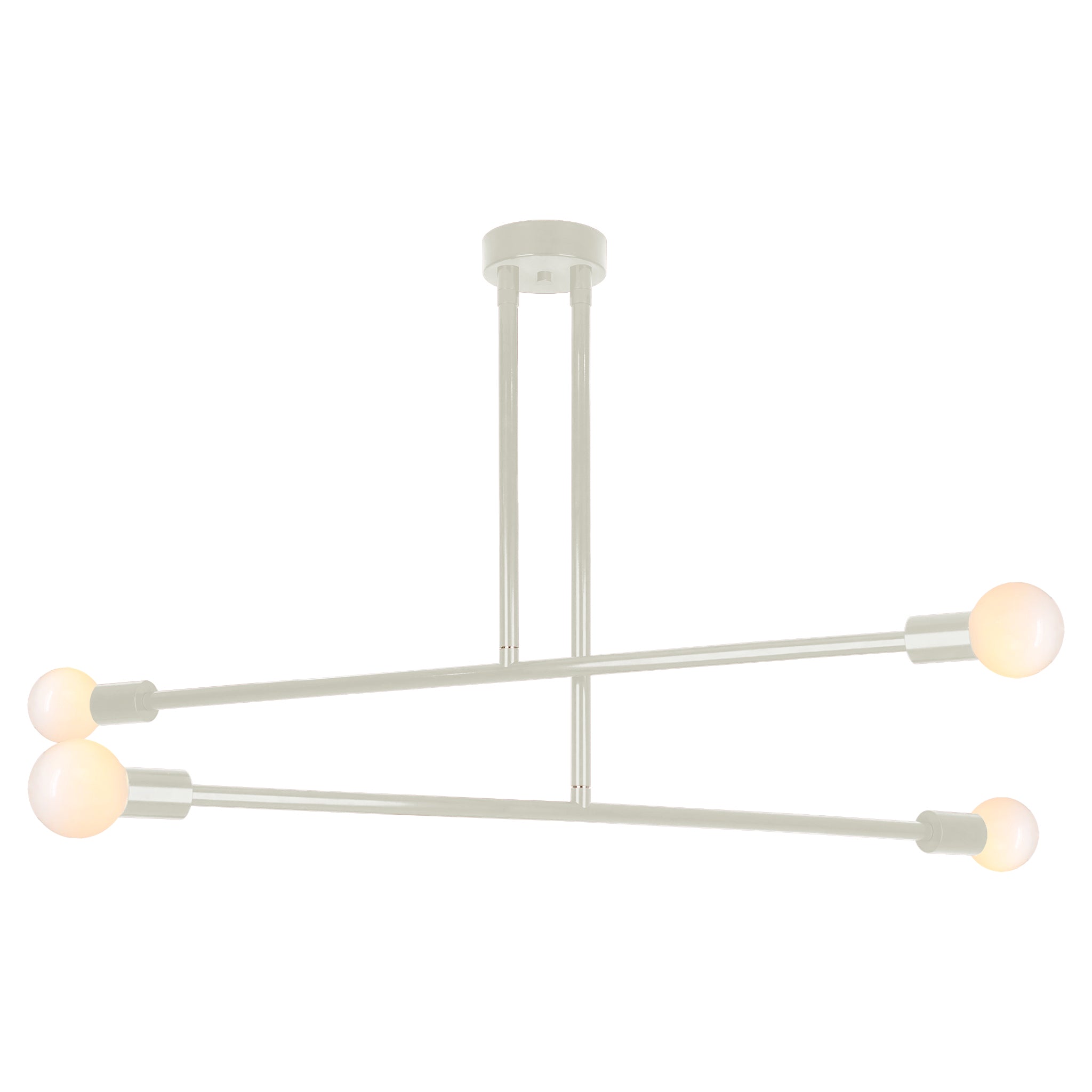Bone color Captain chandelier 47" Dutton Brown lighting