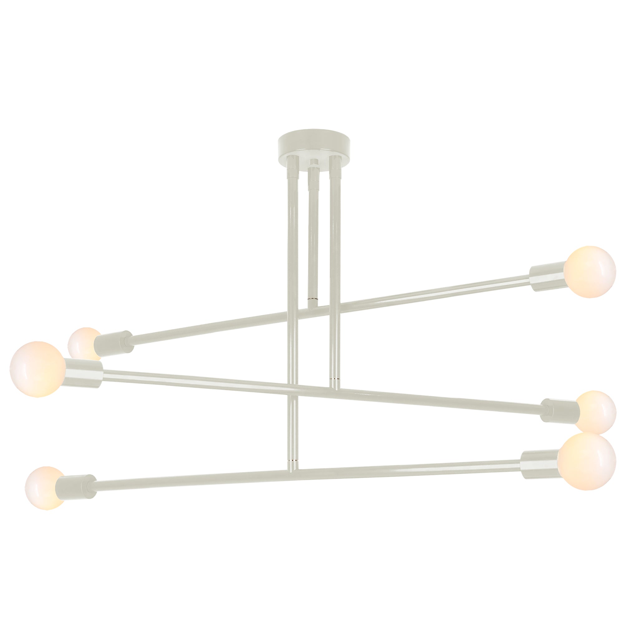 Bone color Commander chandelier 47" Dutton Brown lighting