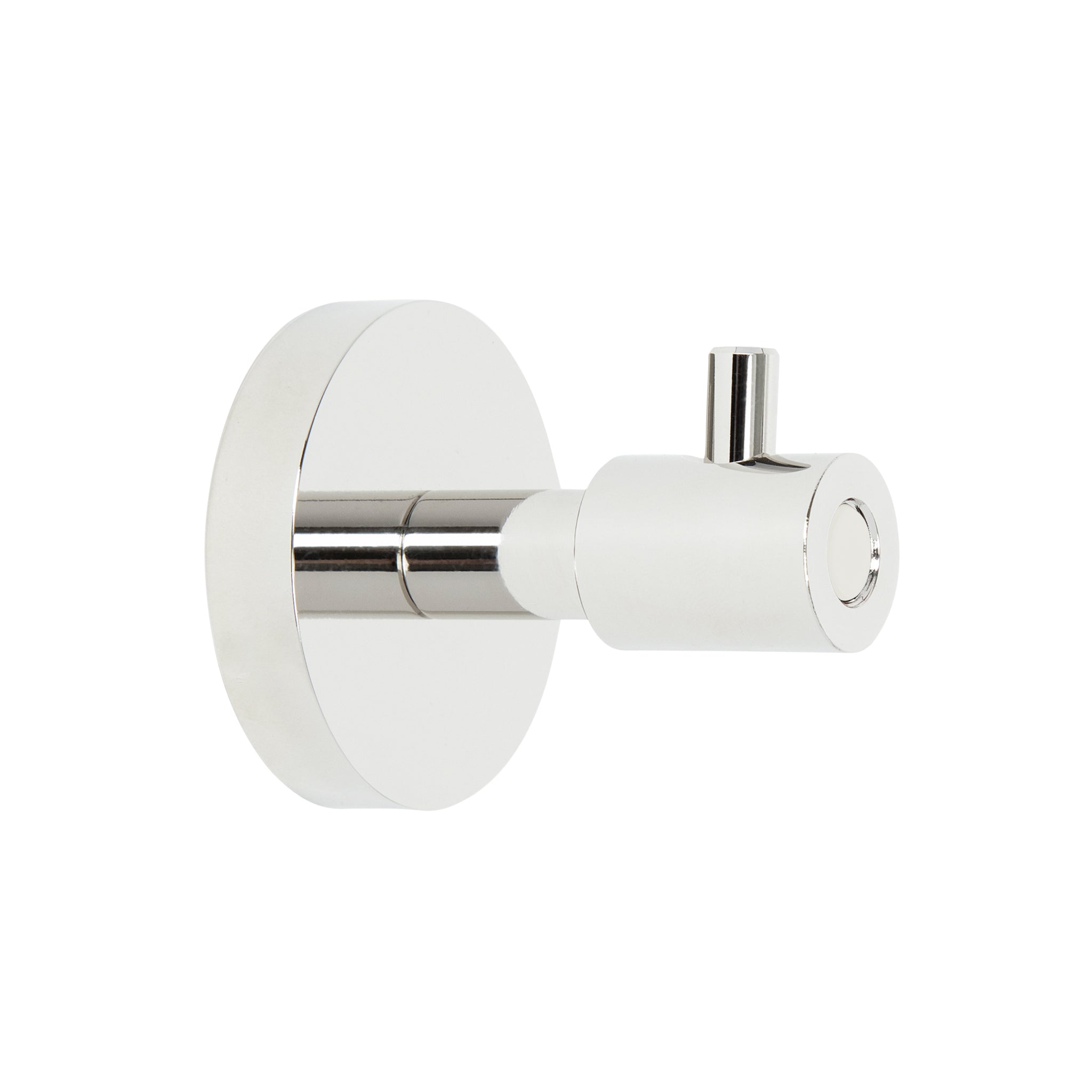 Nickel and bone color Head hook Dutton Brown hardware