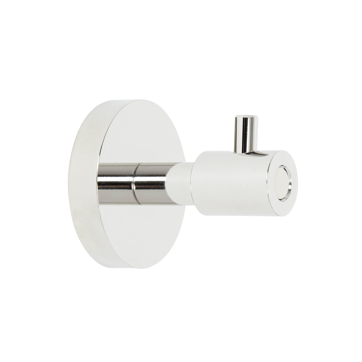 Nickel and bone color Head hook Dutton Brown hardware