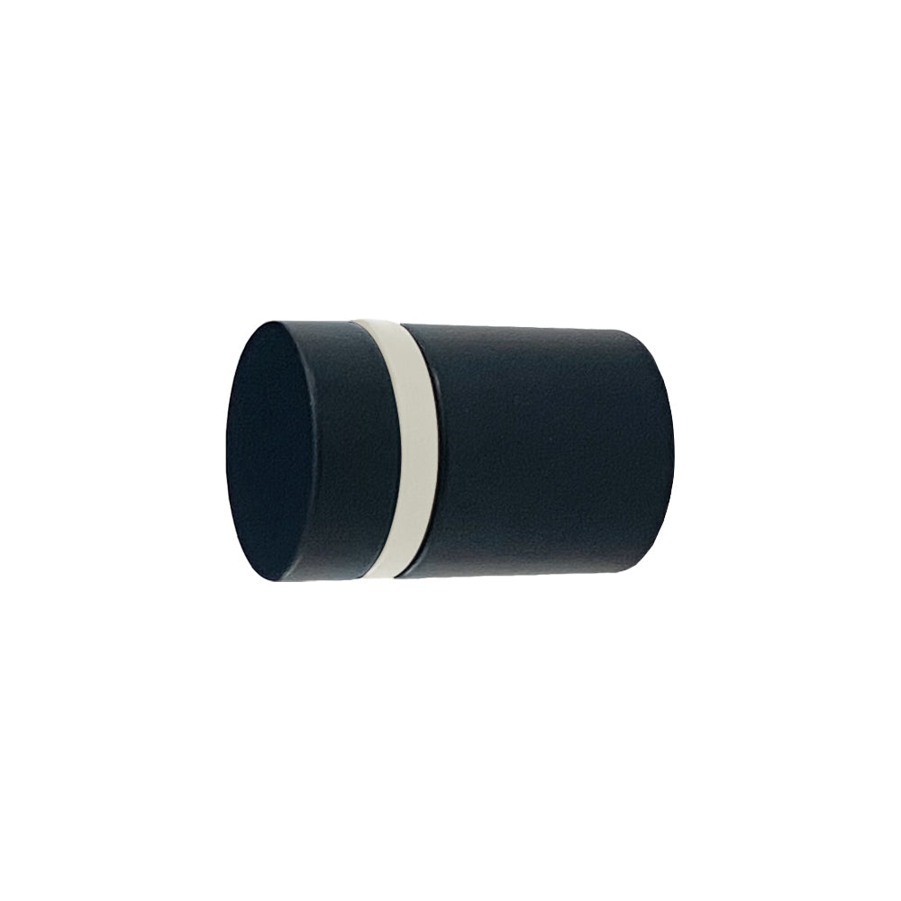 Black and white color Highness knob Dutton Brown hardware
