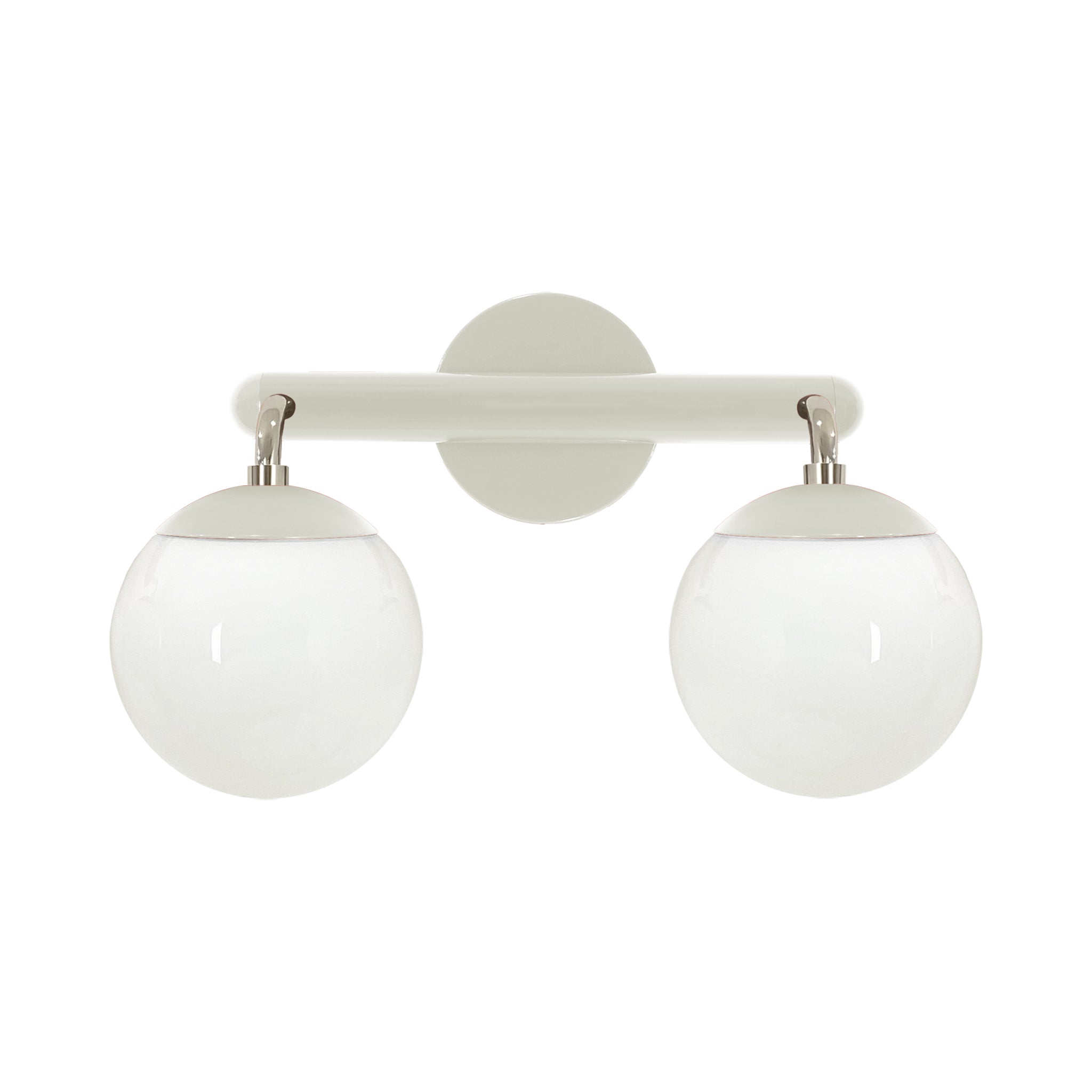 Nickel and spa color Legend 2 sconce Dutton Brown lighting