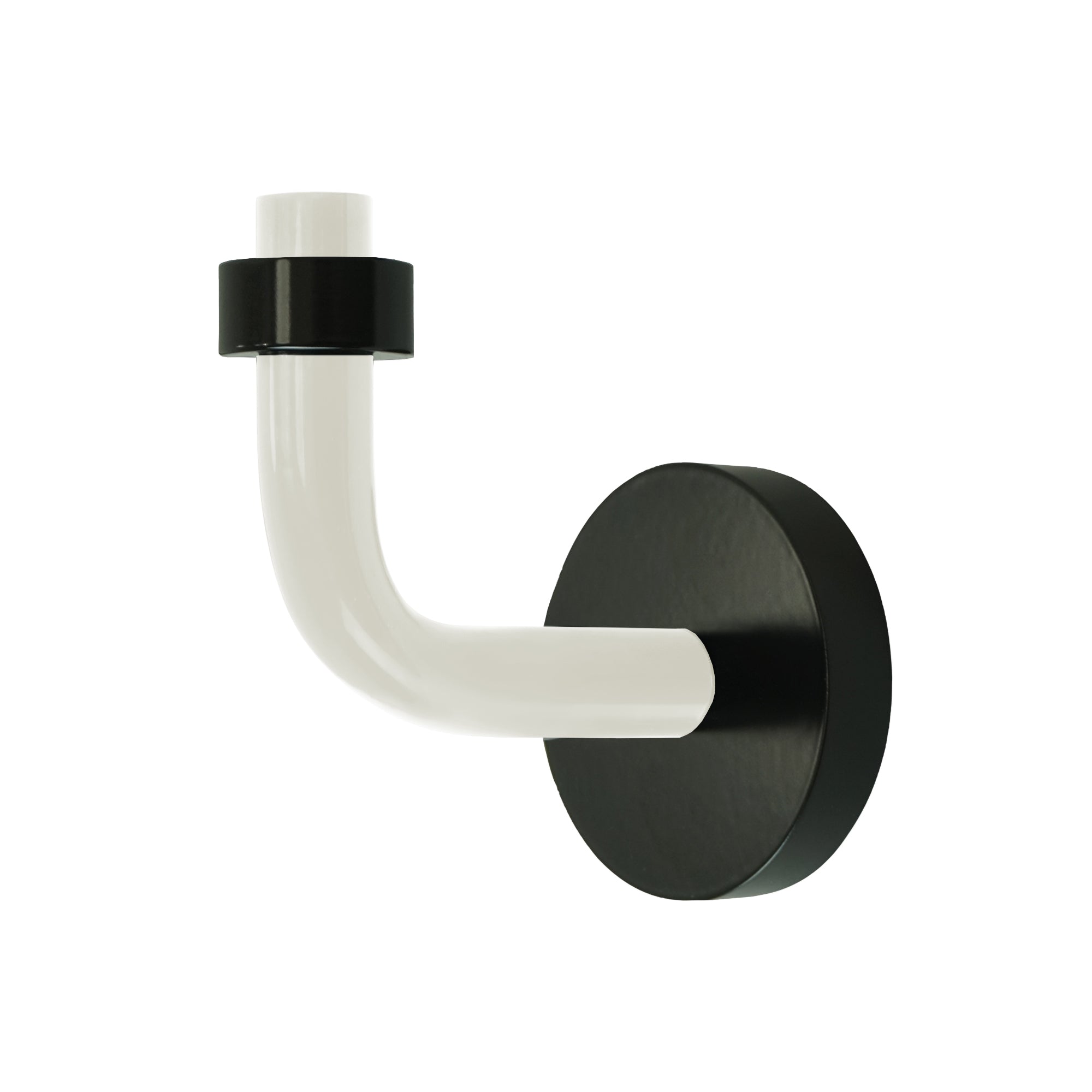 Black and bone color Snug hook Dutton Brown hardware