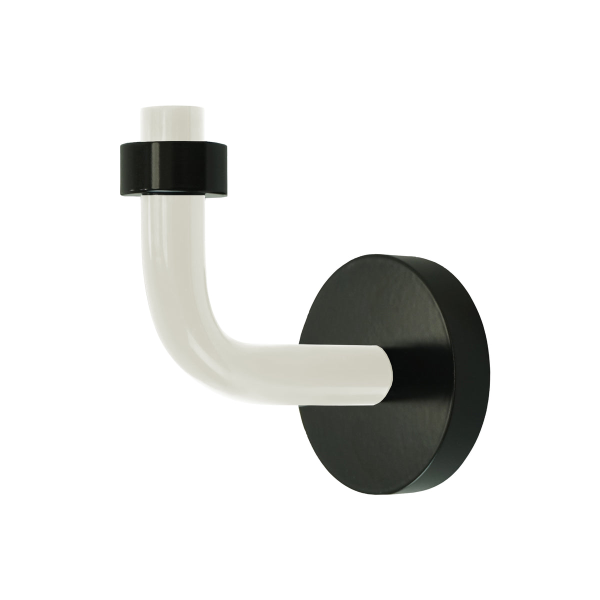 Black and bone color Snug hook Dutton Brown hardware