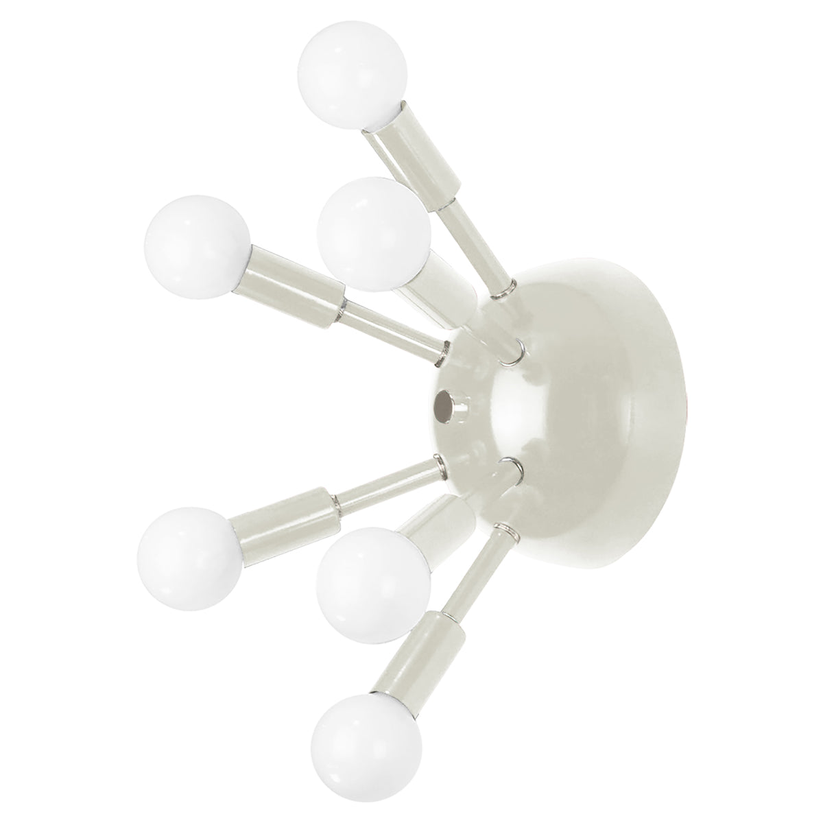 Nickel and spa color Sputnik sconce Dutton Brown lighting