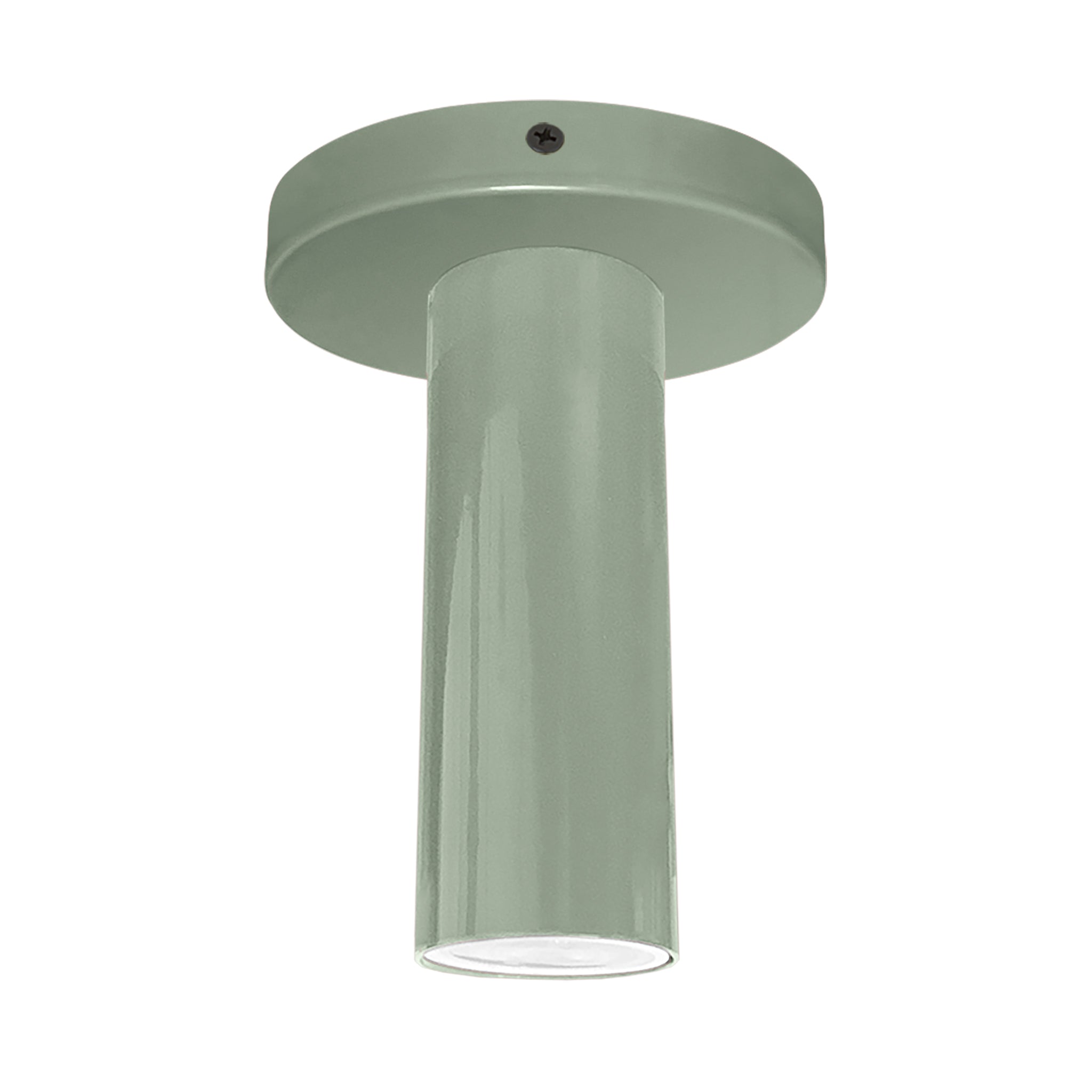 Black and spa color Reader flush mount Dutton Brown lighting