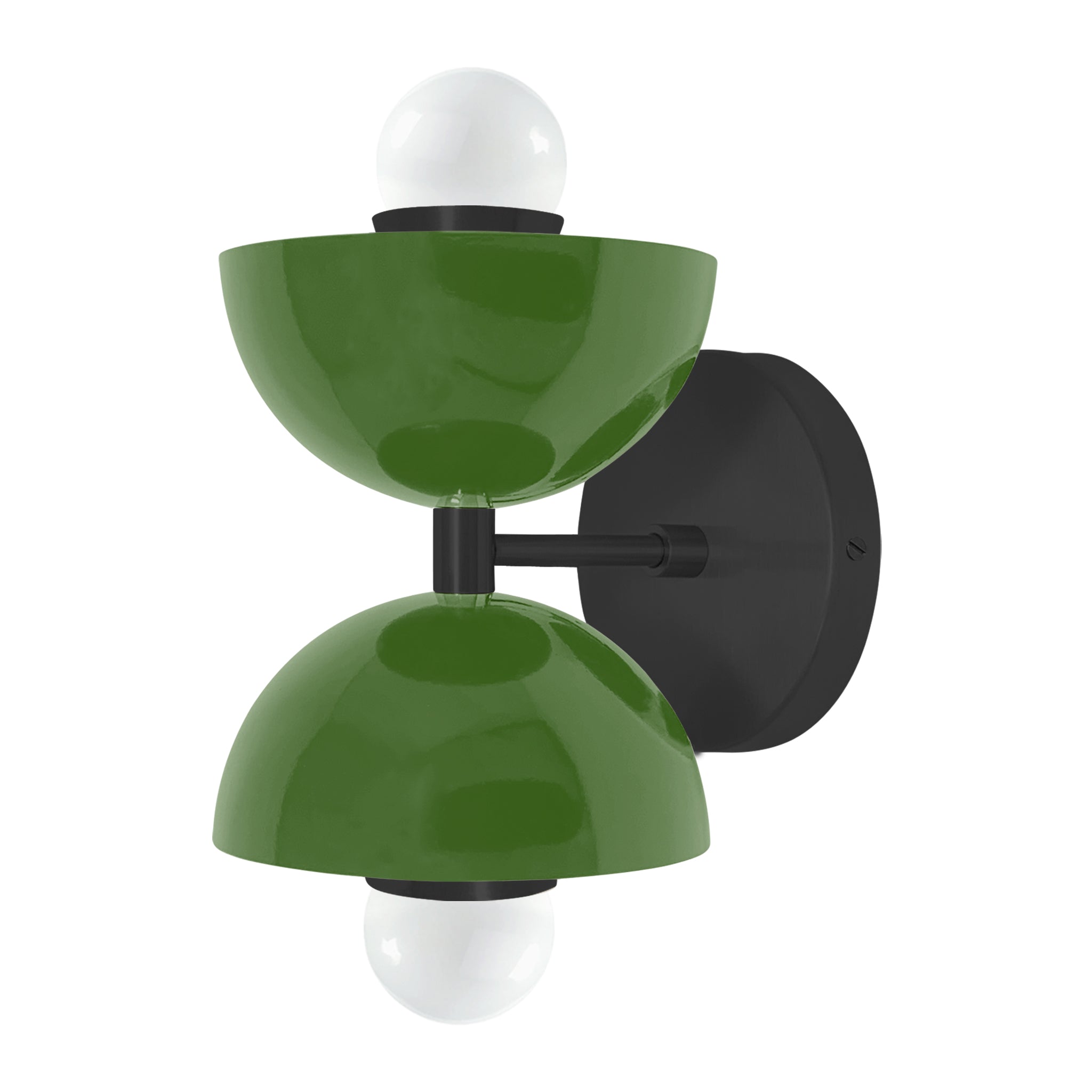 Black and python green color Amigo sconce Dutton Brown lighting