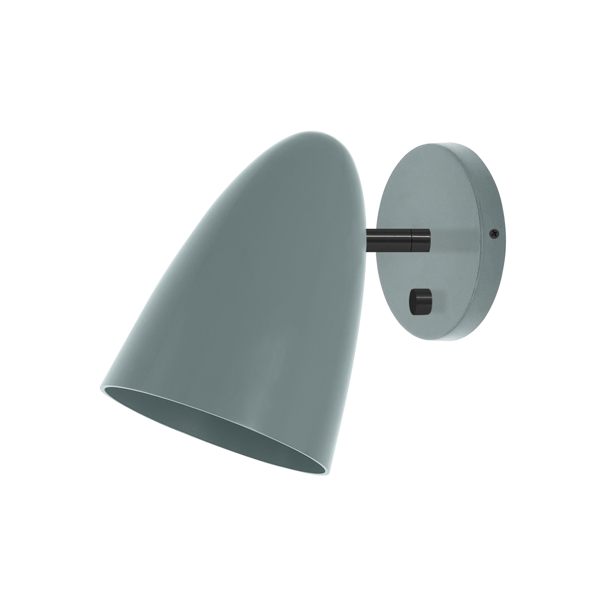 Black and lagoon color Boom sconce no arm Dutton Brown lighting