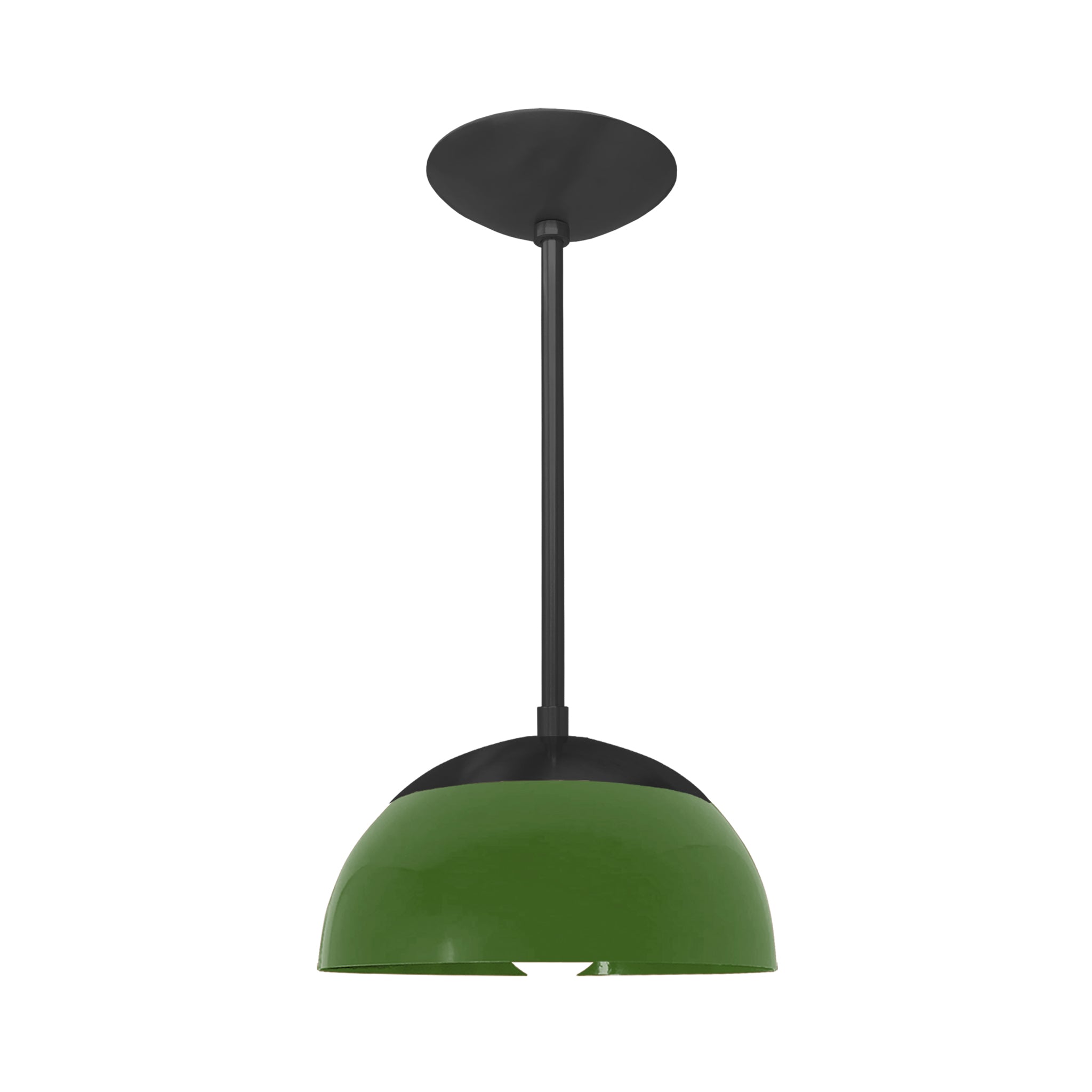 Black and python green color Cadbury pendant 10" Dutton Brown lighting